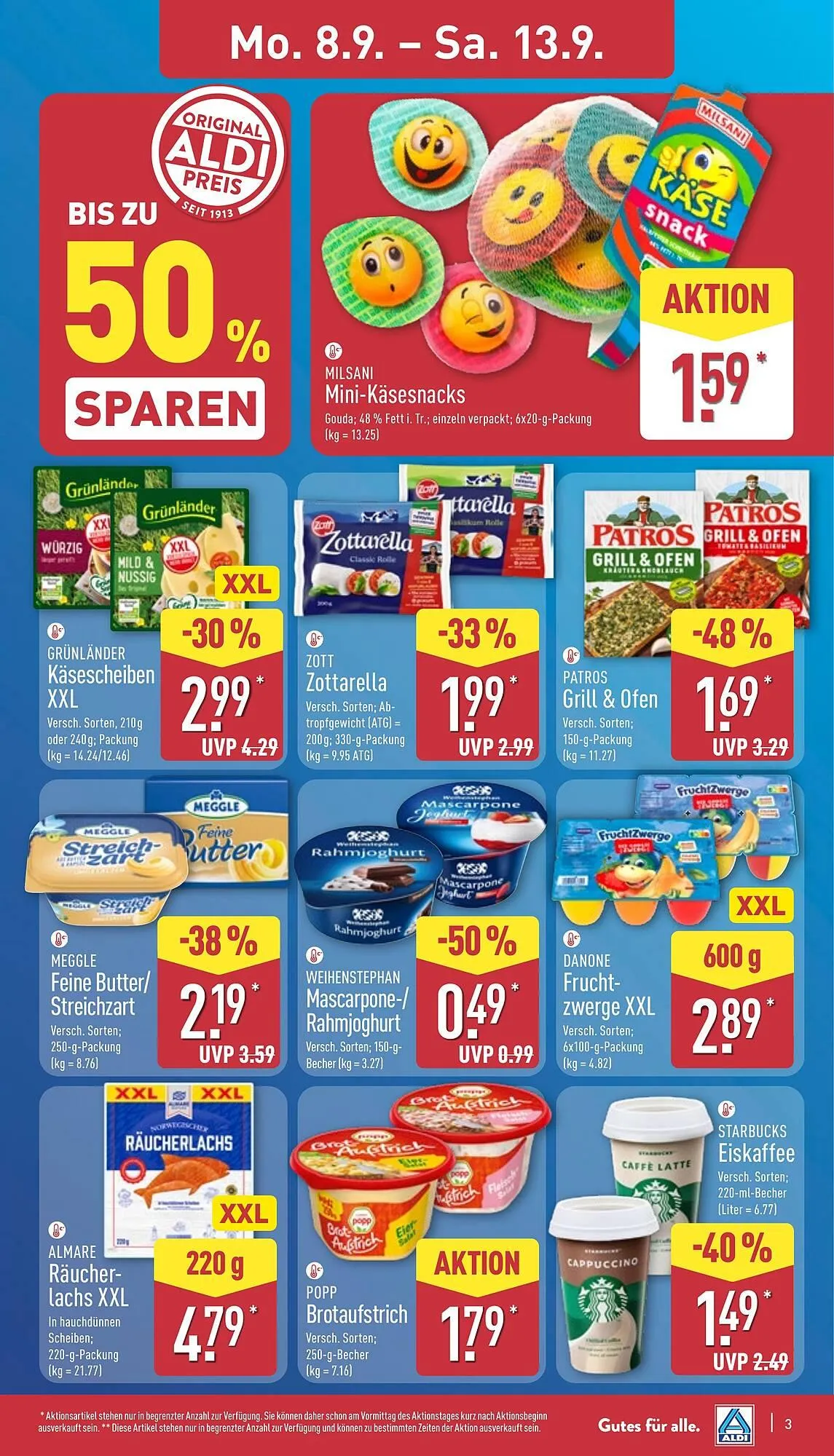 Aldi Nord Prospekt von 8. September bis 13. September 2025 - Prospekt seite 7