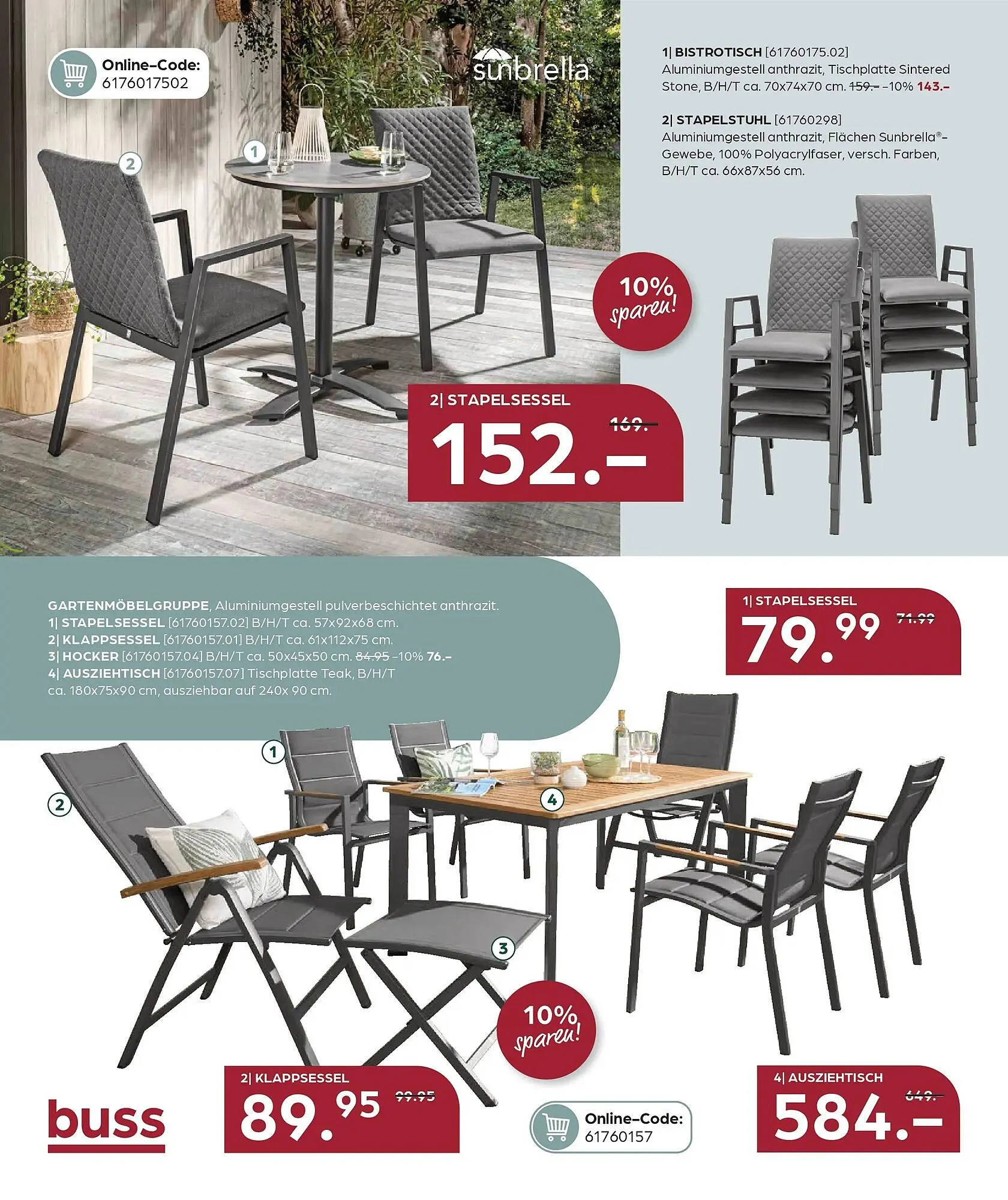 Möbel Buss Prospekt von 8. April bis 13. April 2026 - Prospekt seite 20