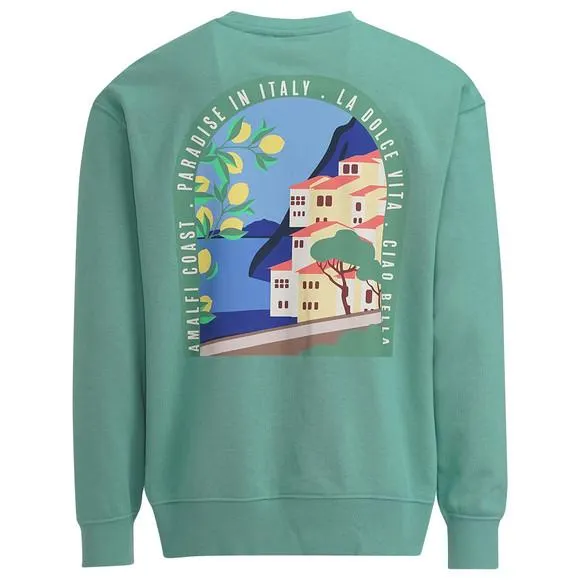 Herren Sweatshirt mit Backprint