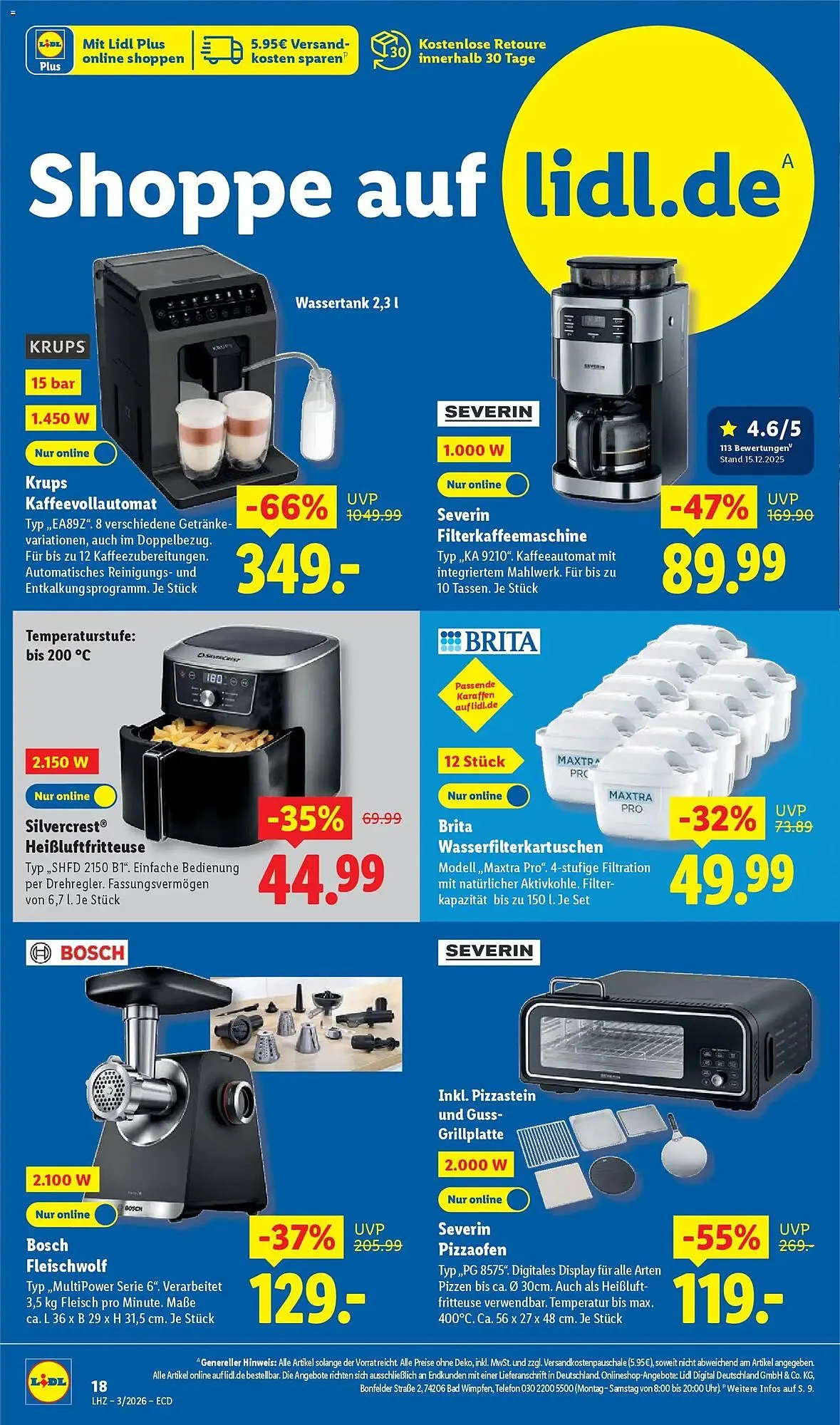 Lidl Prospekt von 12. Januar bis 17. Januar 2026 - Prospekt seite 36