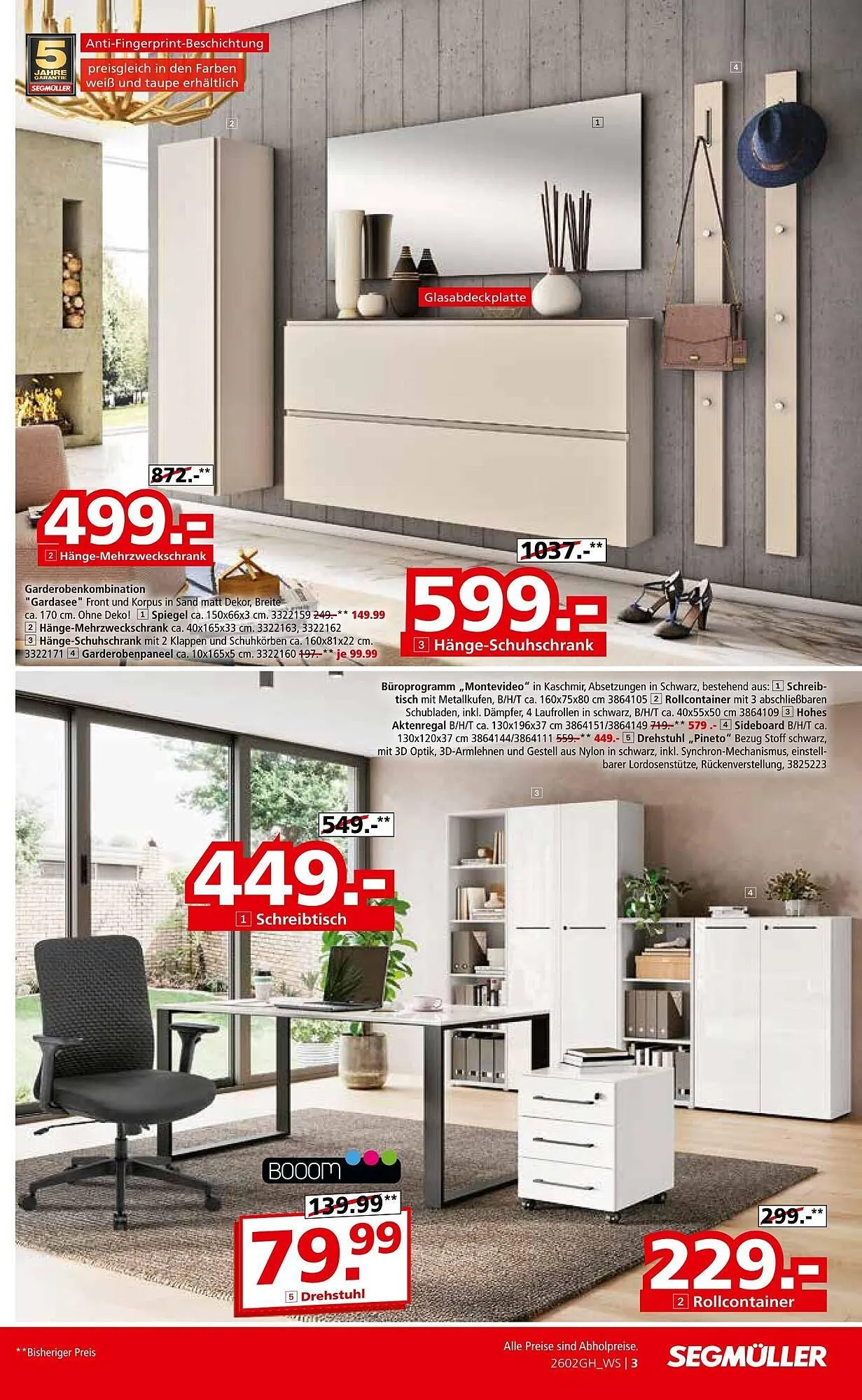 Segmüller Prospekt von 31. Januar bis 21. Februar 2026 - Prospekt seite 3