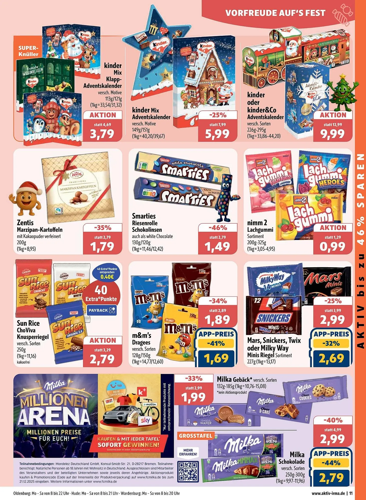 Aktiv Irma Prospekt von 10. November bis 15. November 2025 - Prospekt seite 11