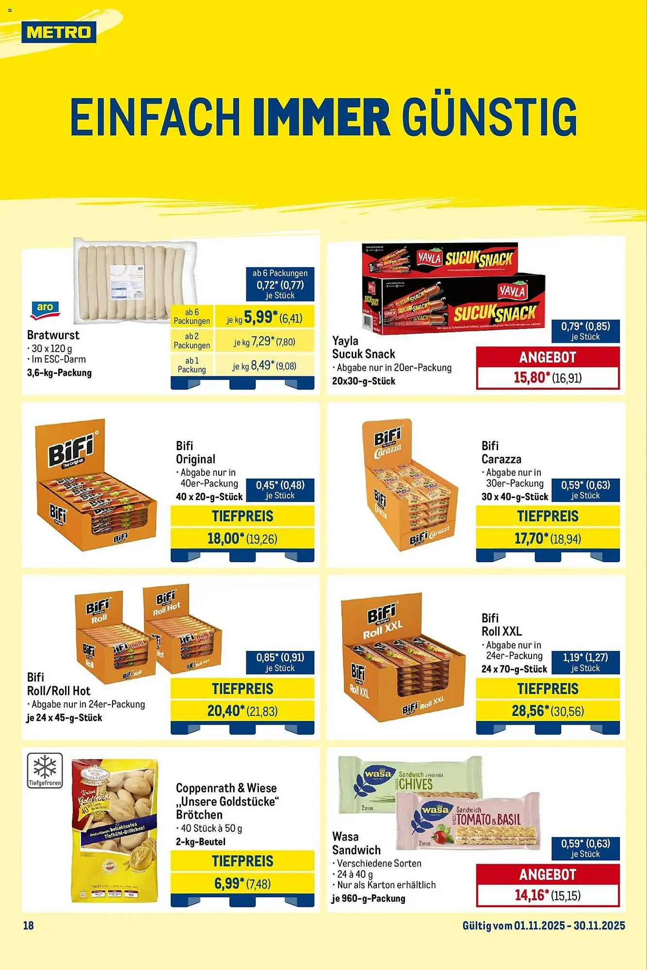 METRO Prospekt von 10. November bis 15. November 2025 - Prospekt seite 27