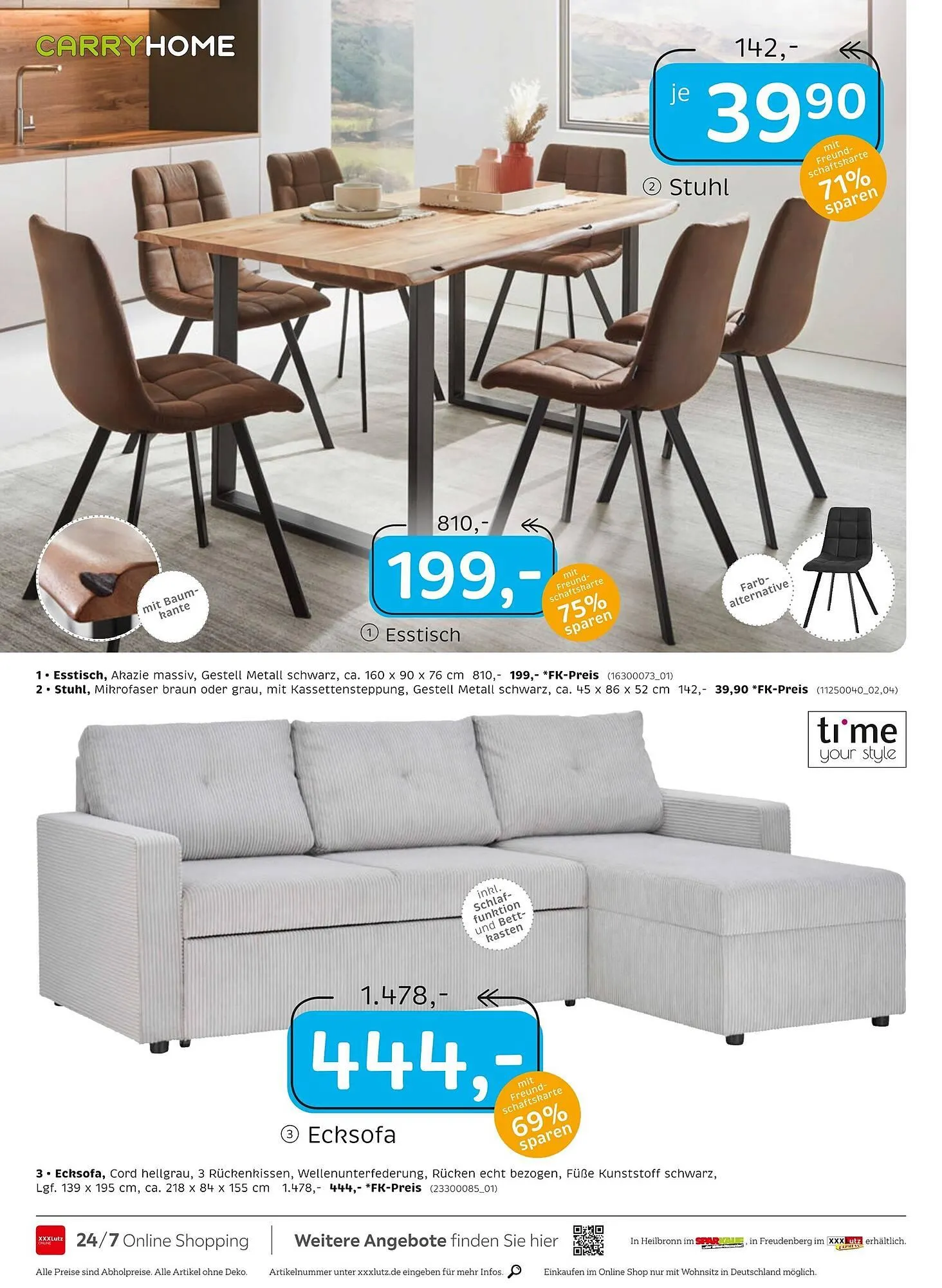 XXXLutz Prospekt von 2. Januar bis 11. Januar 2026 - Prospekt seite 24