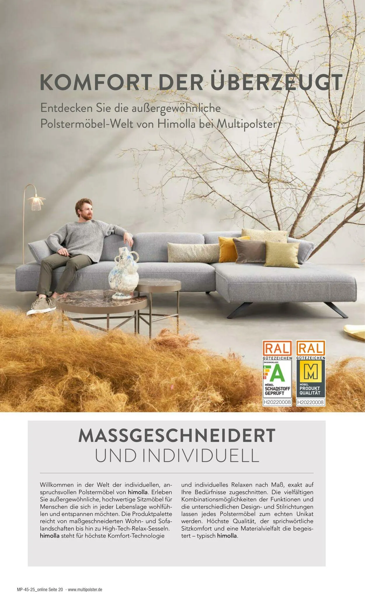 Multipolster Aktueller Prospekt von 5. November bis 19. November 2025 - Prospekt seite 20