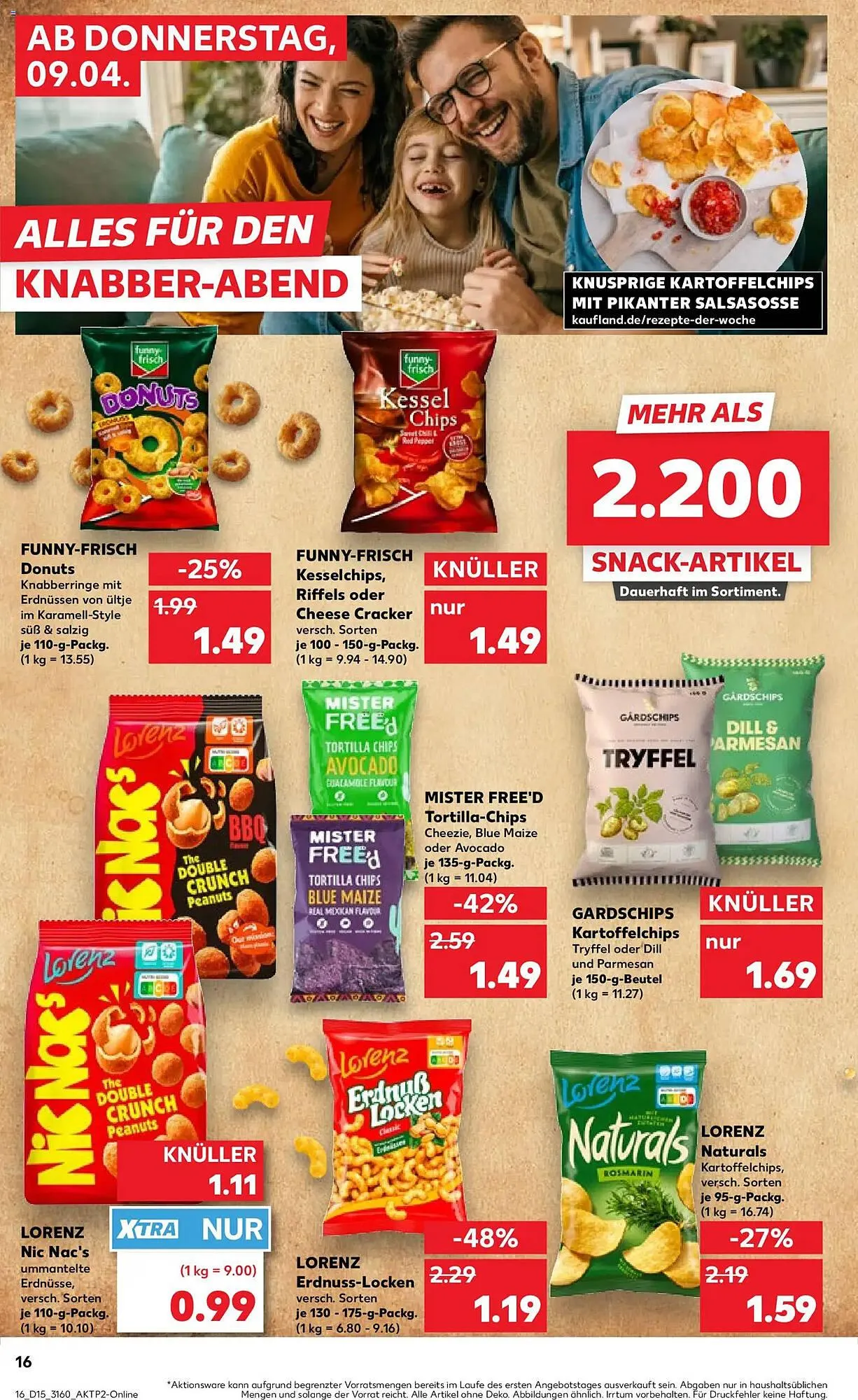 Kaufland Prospekt von 9. April bis 15. April 2026 - Prospekt seite 16
