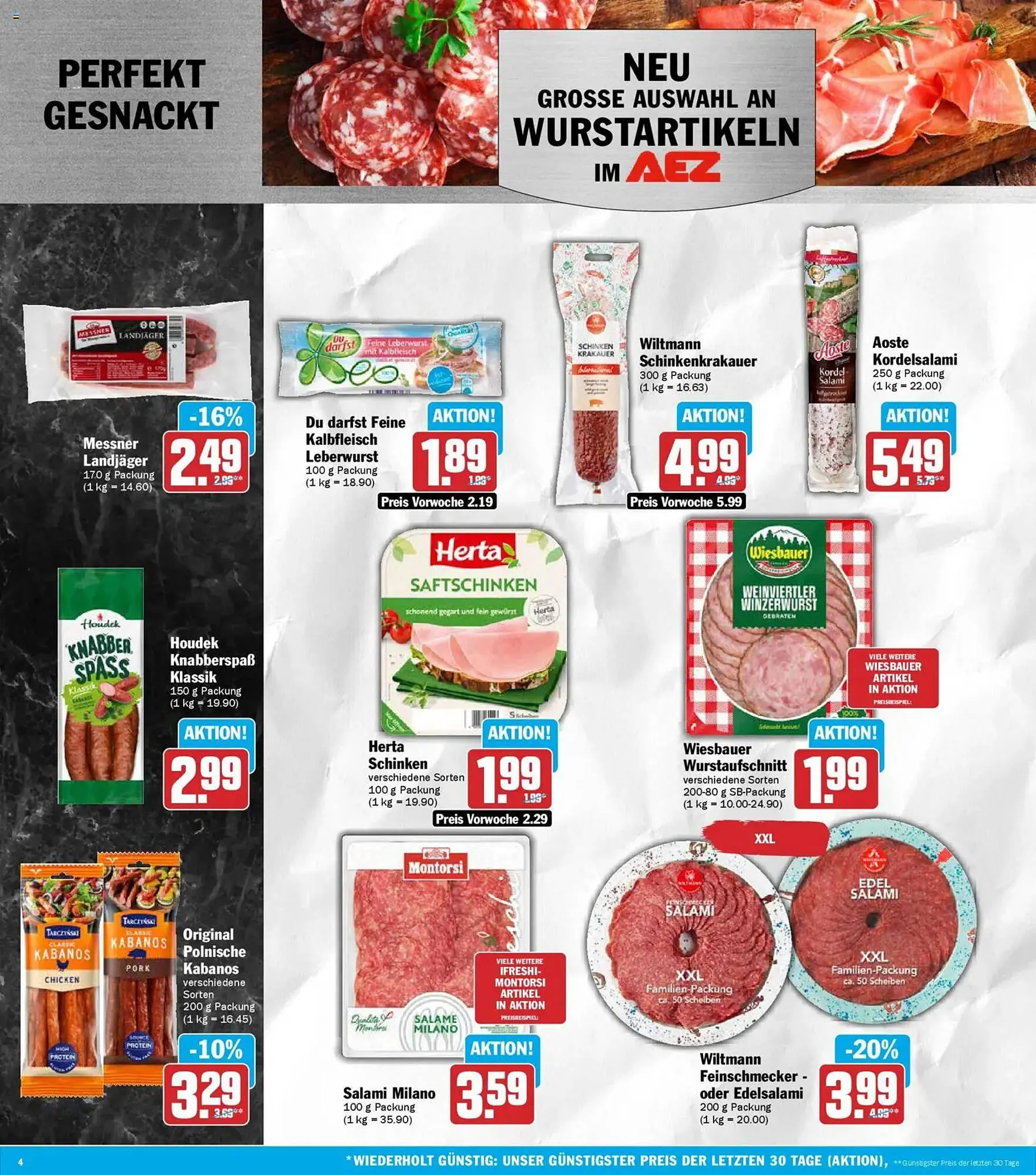 AEZ Prospekt von 16. Februar bis 21. Februar 2026 - Prospekt seite 4