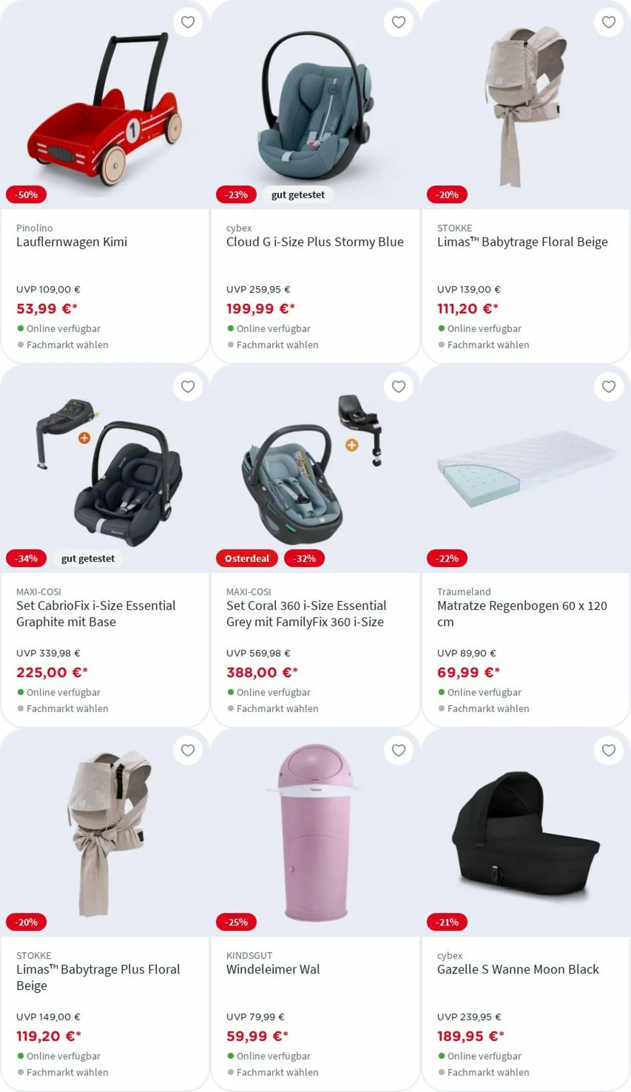 BabyOne Aktueller Prospekt von 7. April bis 13. April 2025 - Prospekt seite 30