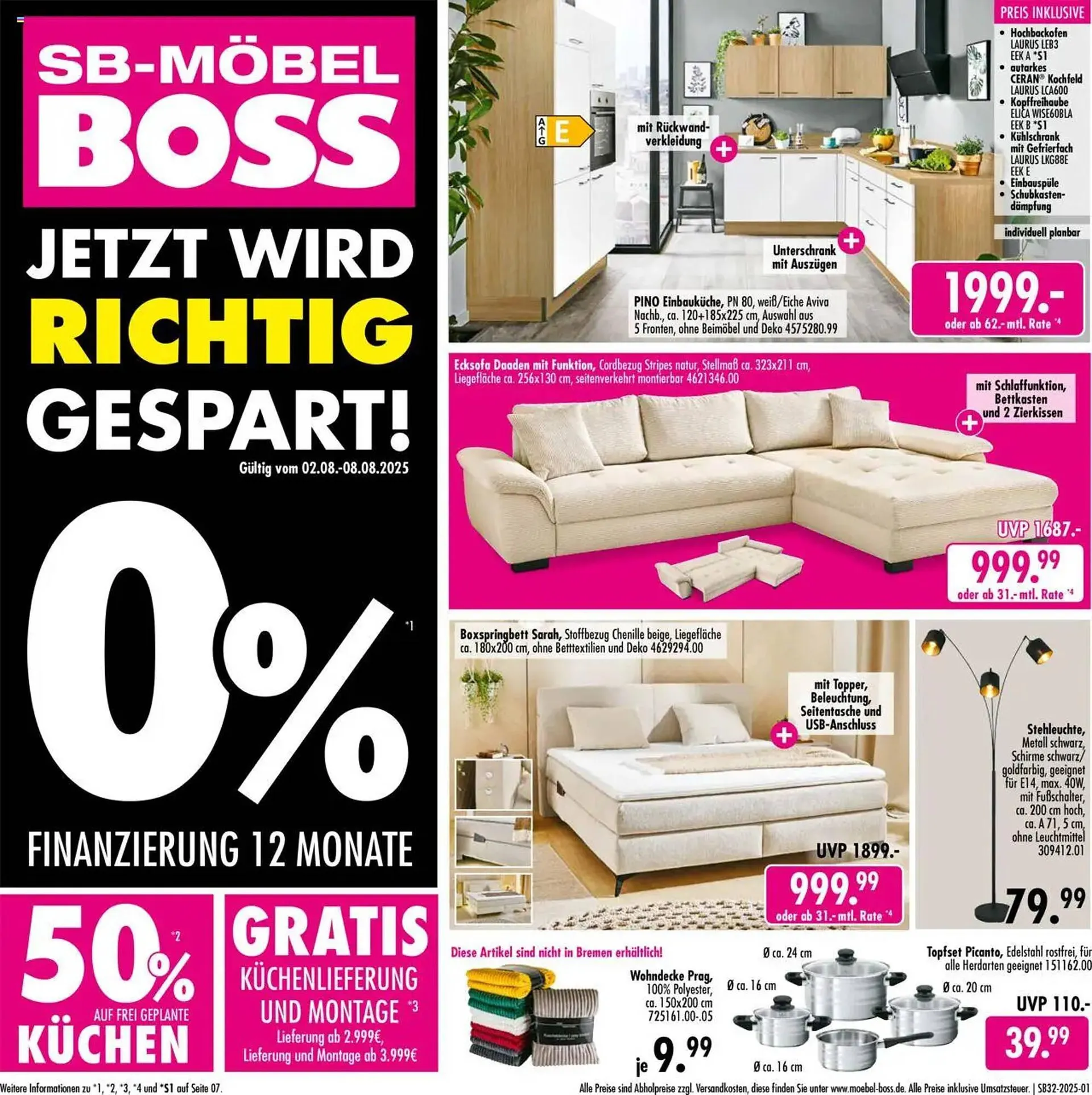 Möbel Boss Prospekt - 1