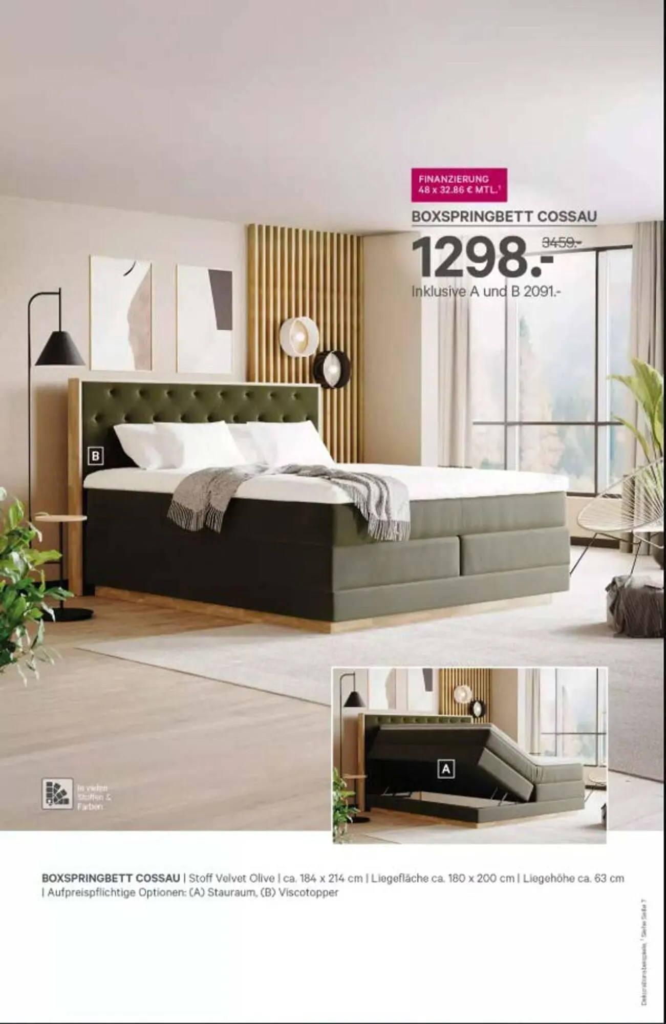 Kabs Polsterwelt Prospekt von 10. November bis 2. Dezember 2025 - Prospekt seite 36