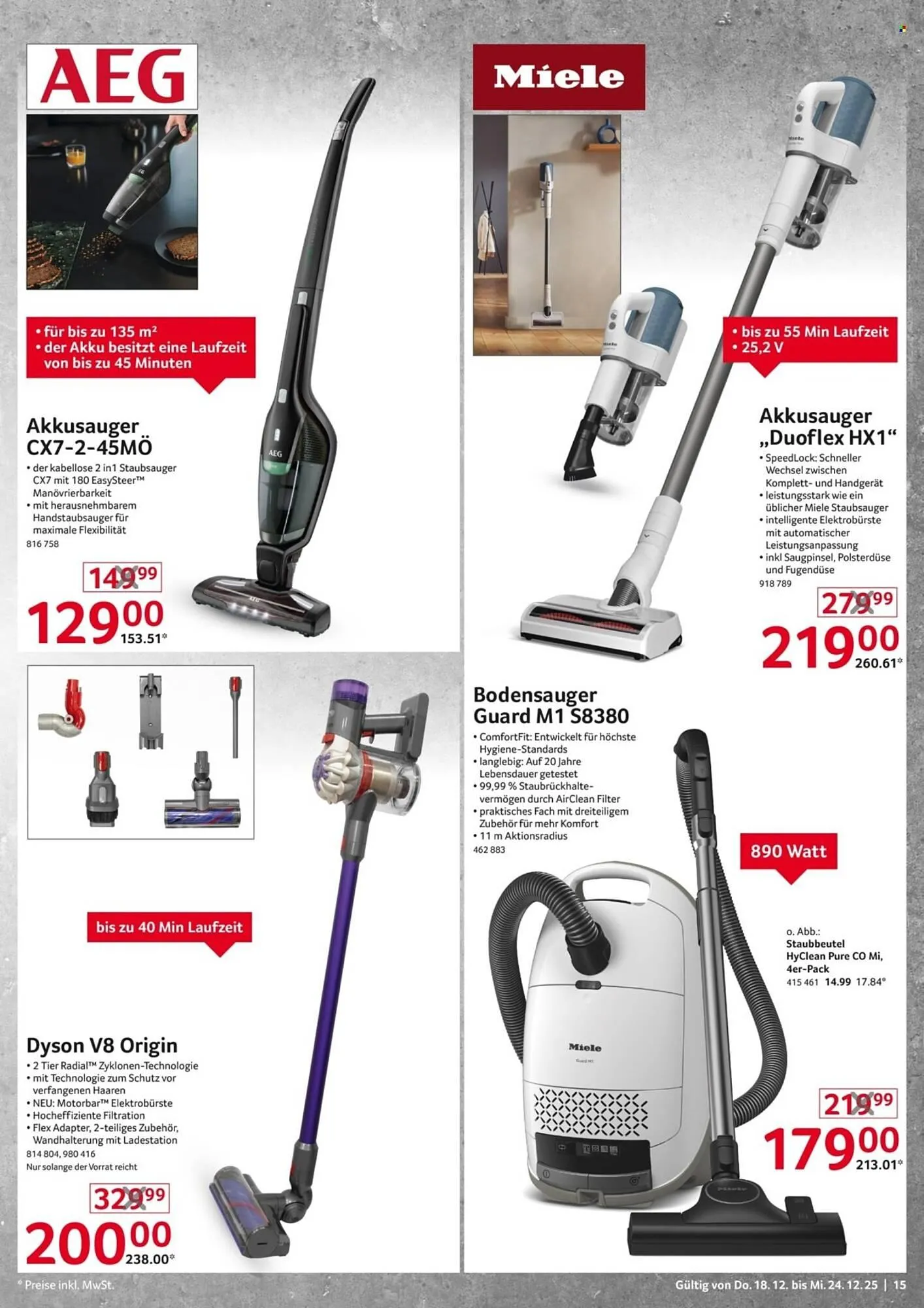 Selgros Prospekt von 18. Dezember bis 24. Dezember 2025 - Prospekt seite 15