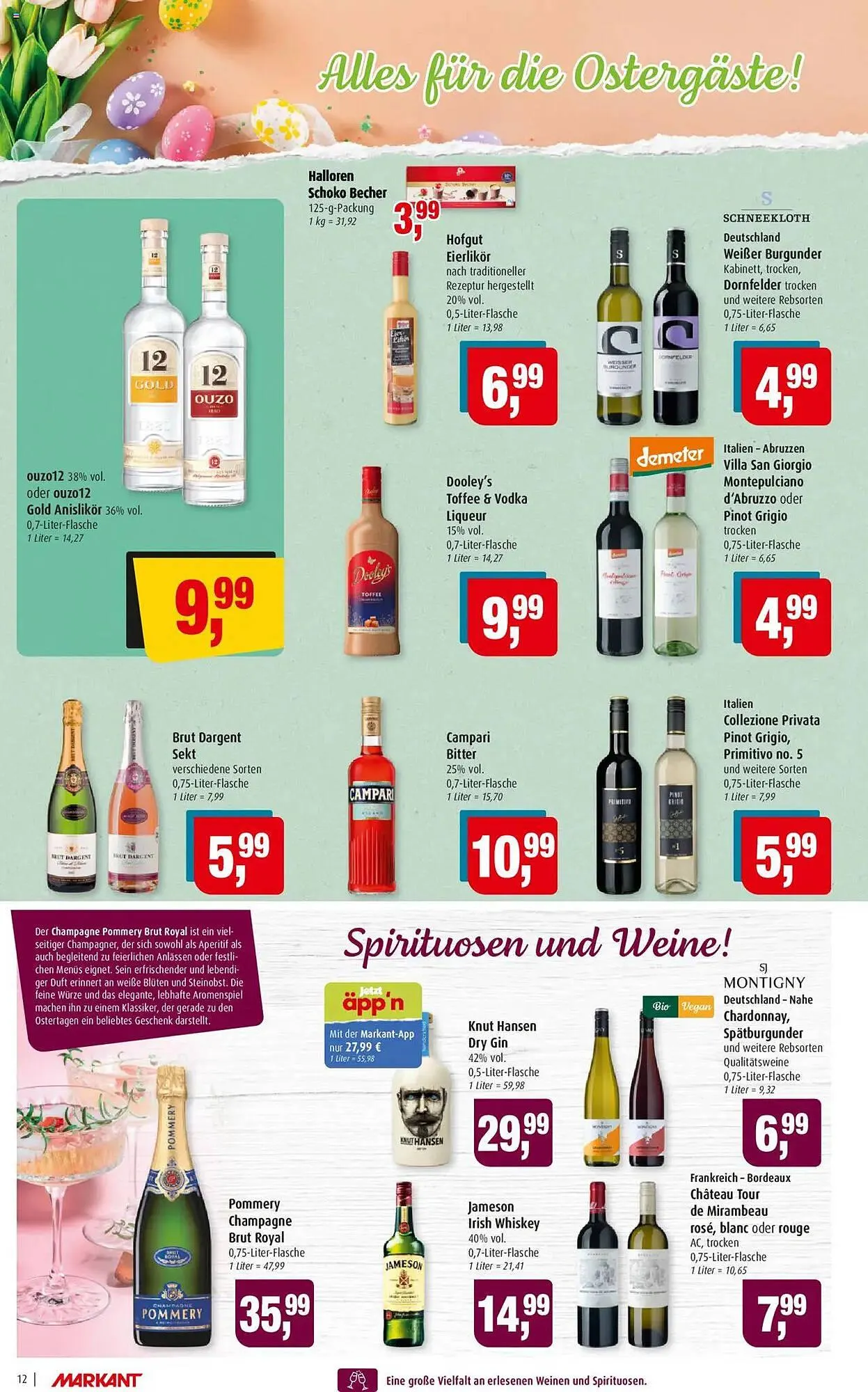 Markant Prospekt von 14. April bis 19. April 2025 - Prospekt seite 12