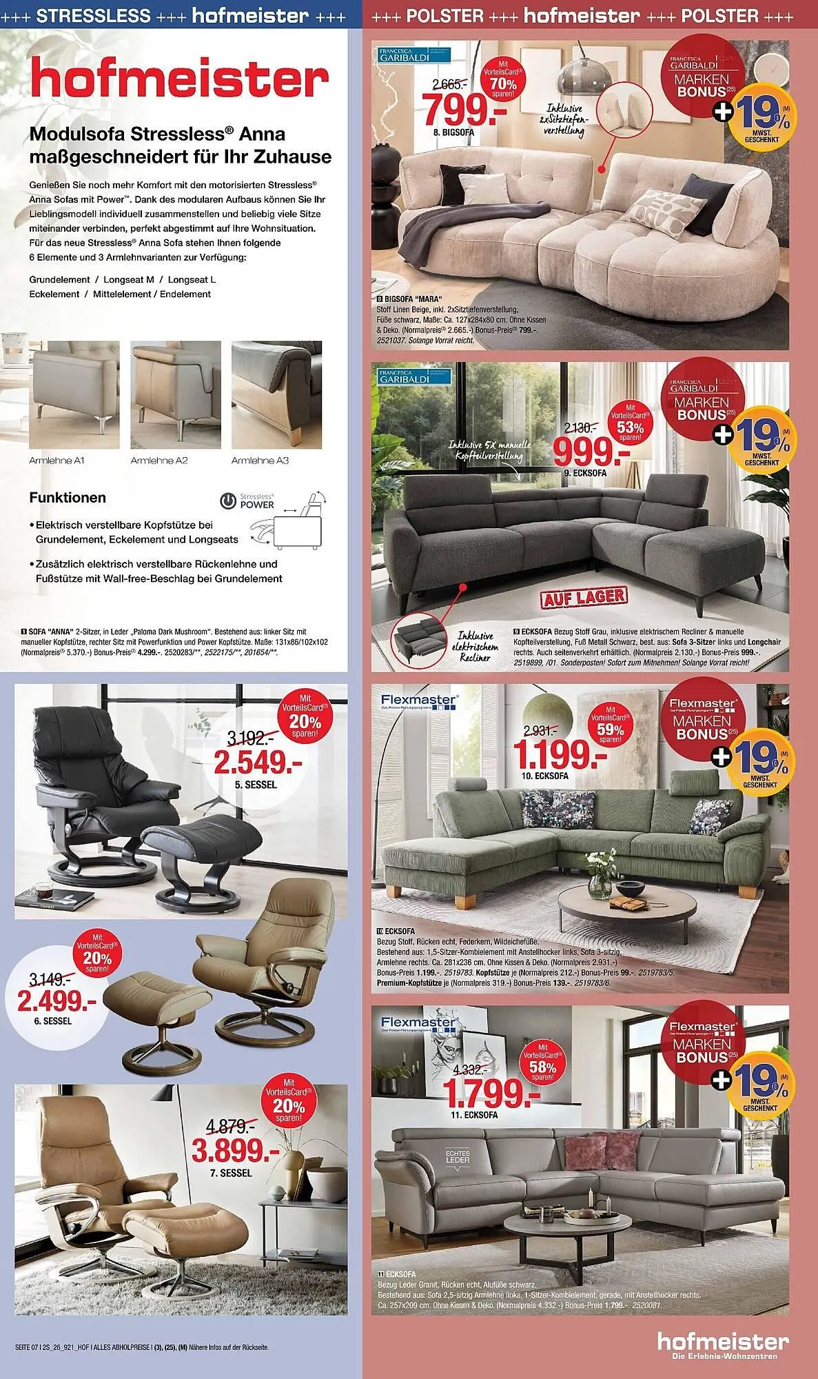 Hofmeister Prospekt von 14. Januar bis 10. Februar 2026 - Prospekt seite 7