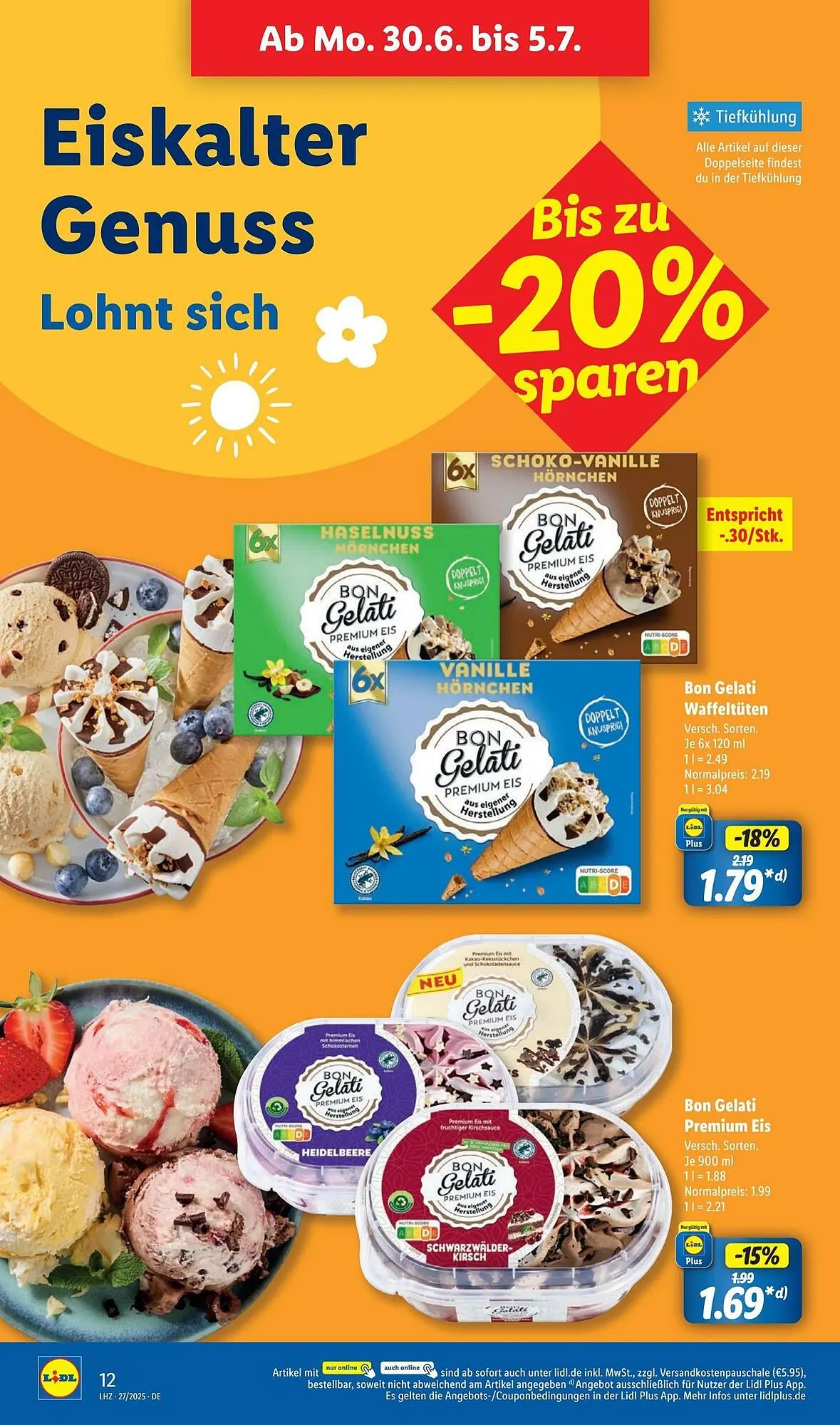 Lidl Prospekt von 30. Juni bis 6. Juli 2025 - Prospekt seite 16