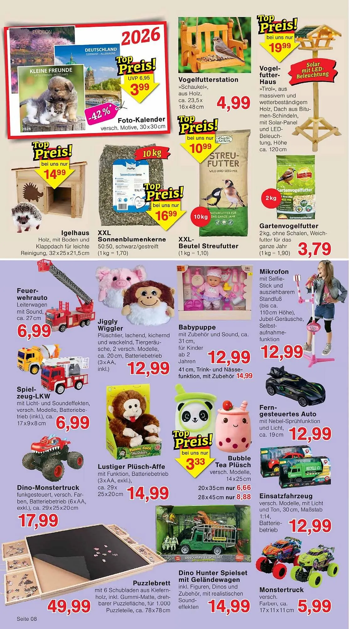 Wiglo Wunderland Prospekt von 22. Dezember bis 27. Dezember 2025 - Prospekt seite 8