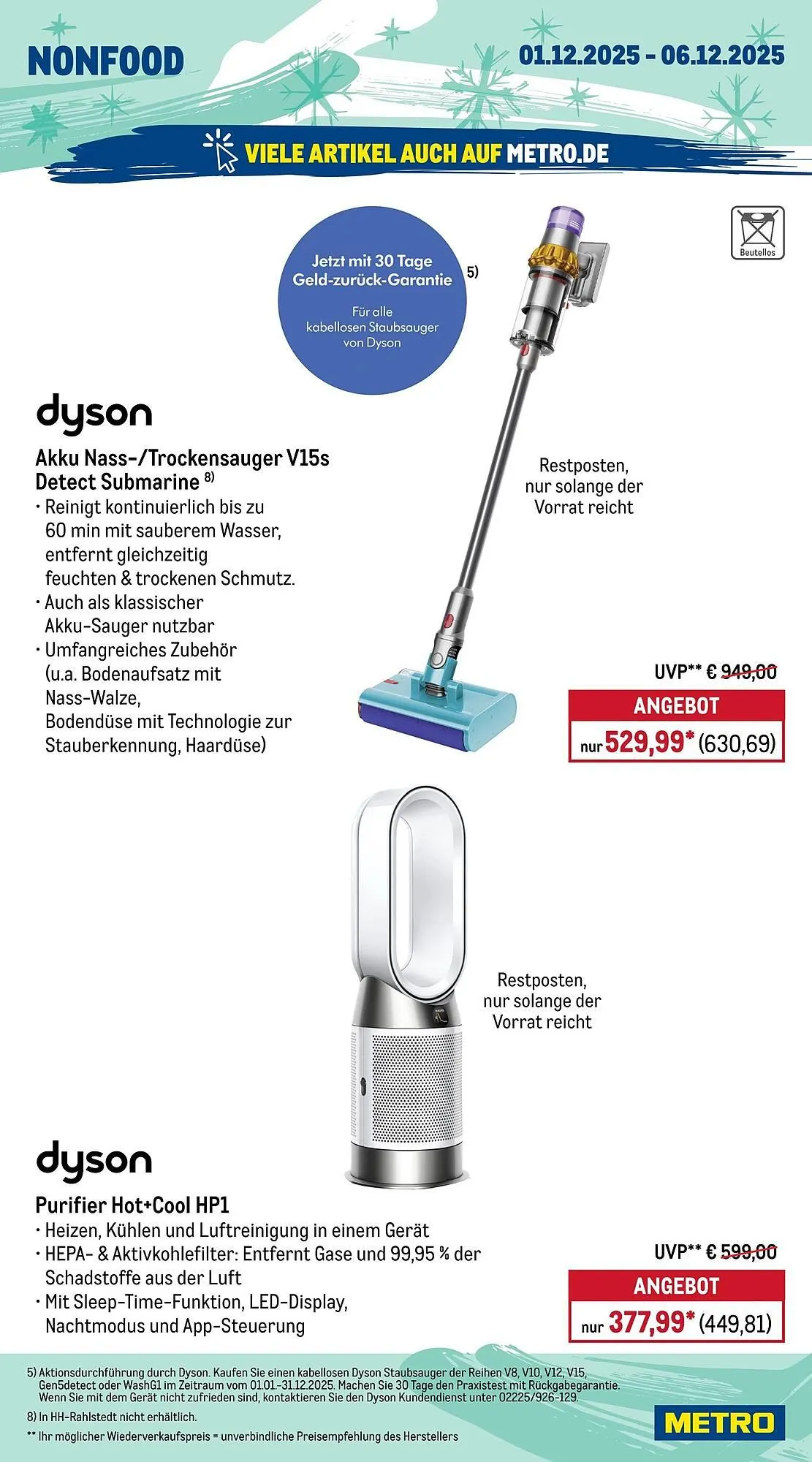 METRO Prospekt von 1. Dezember bis 6. Dezember 2025 - Prospekt seite 18
