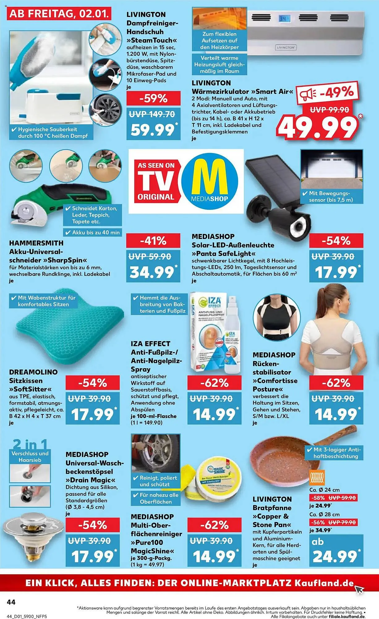 Kaufland Prospekt von 2. Januar bis 7. Januar 2026 - Prospekt seite 44