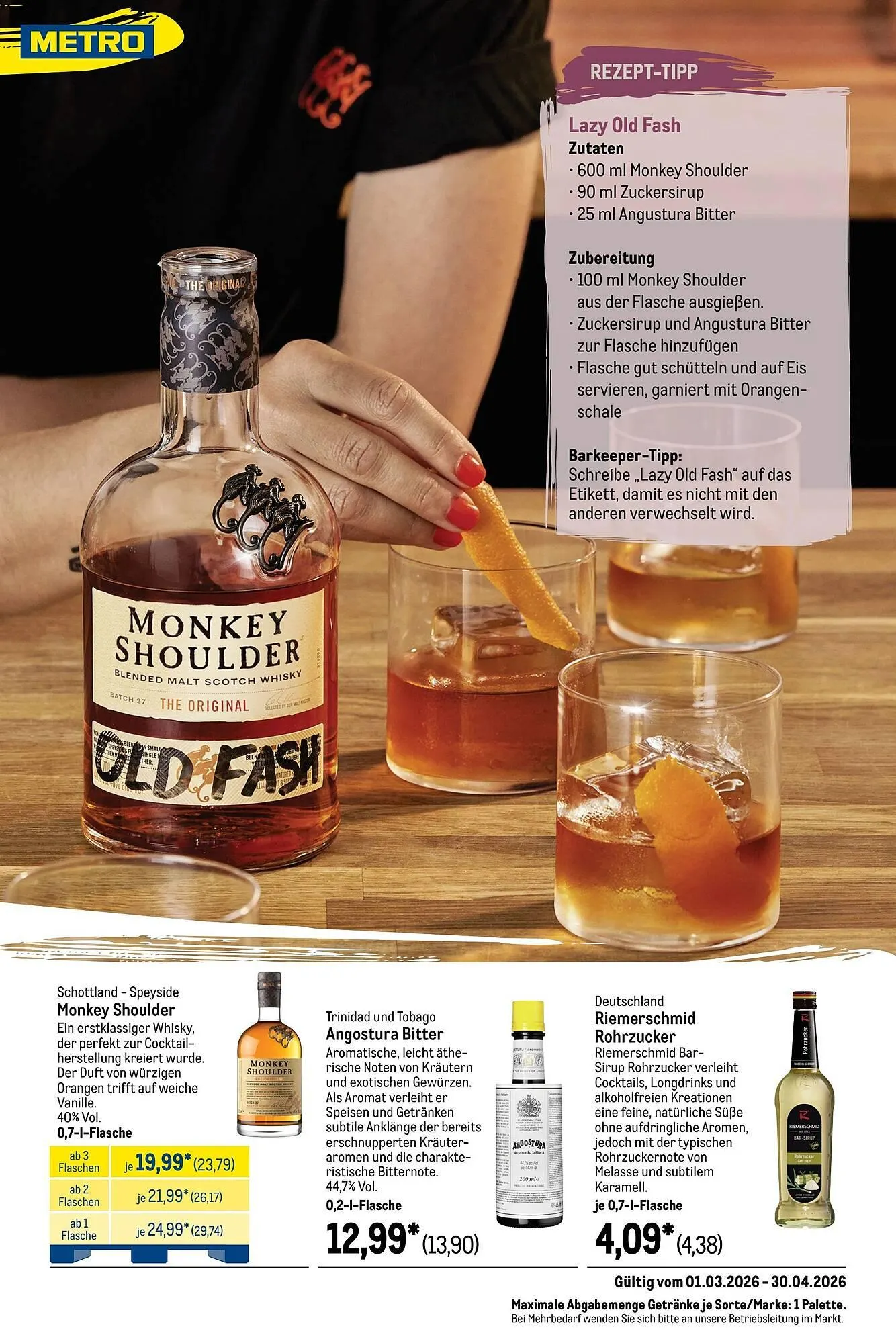 METRO Prospekt von 1. März bis 1. Mai 2026 - Prospekt seite 62