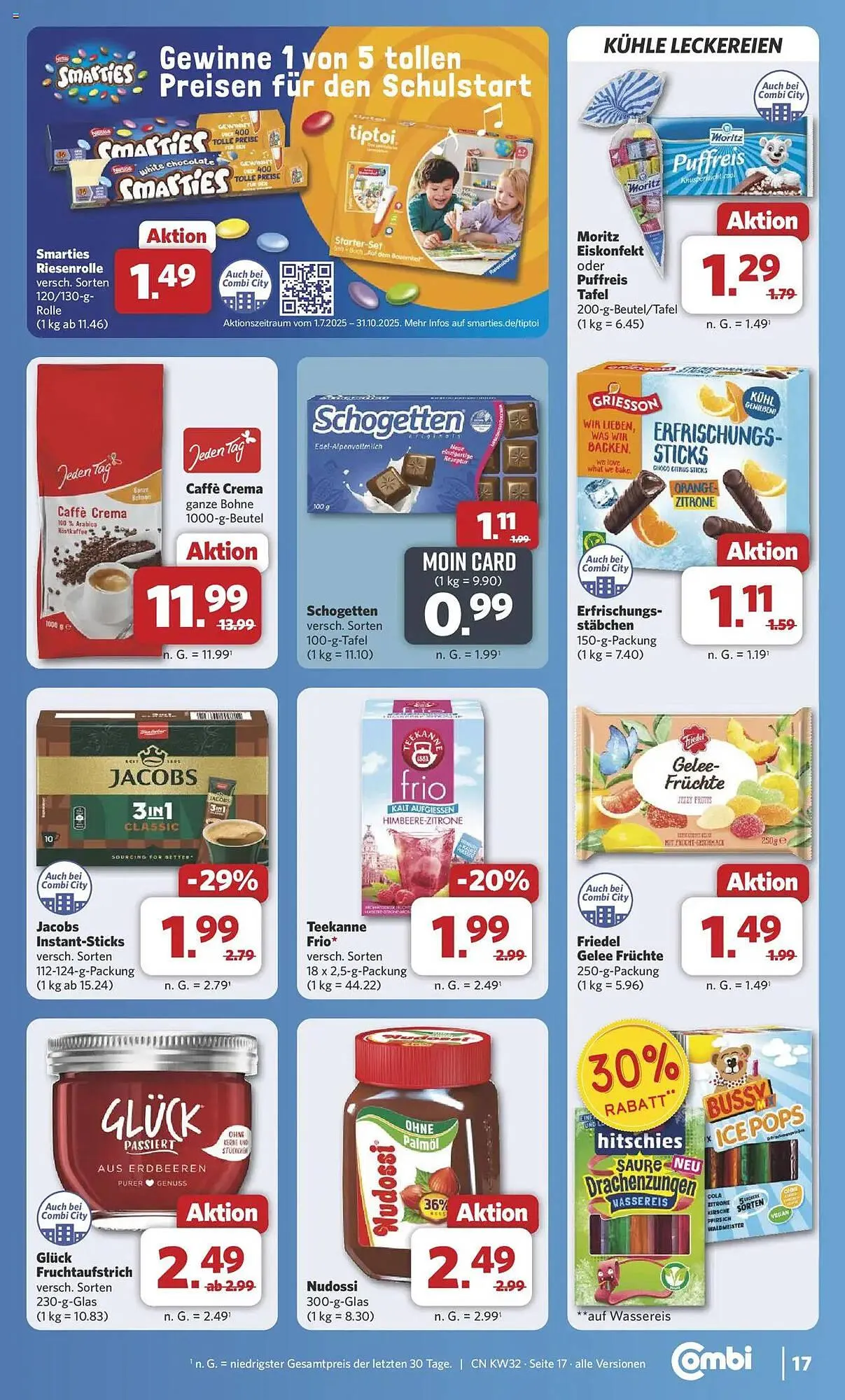 Combi Prospekt von 3. August bis 9. August 2025 - Prospekt seite 19