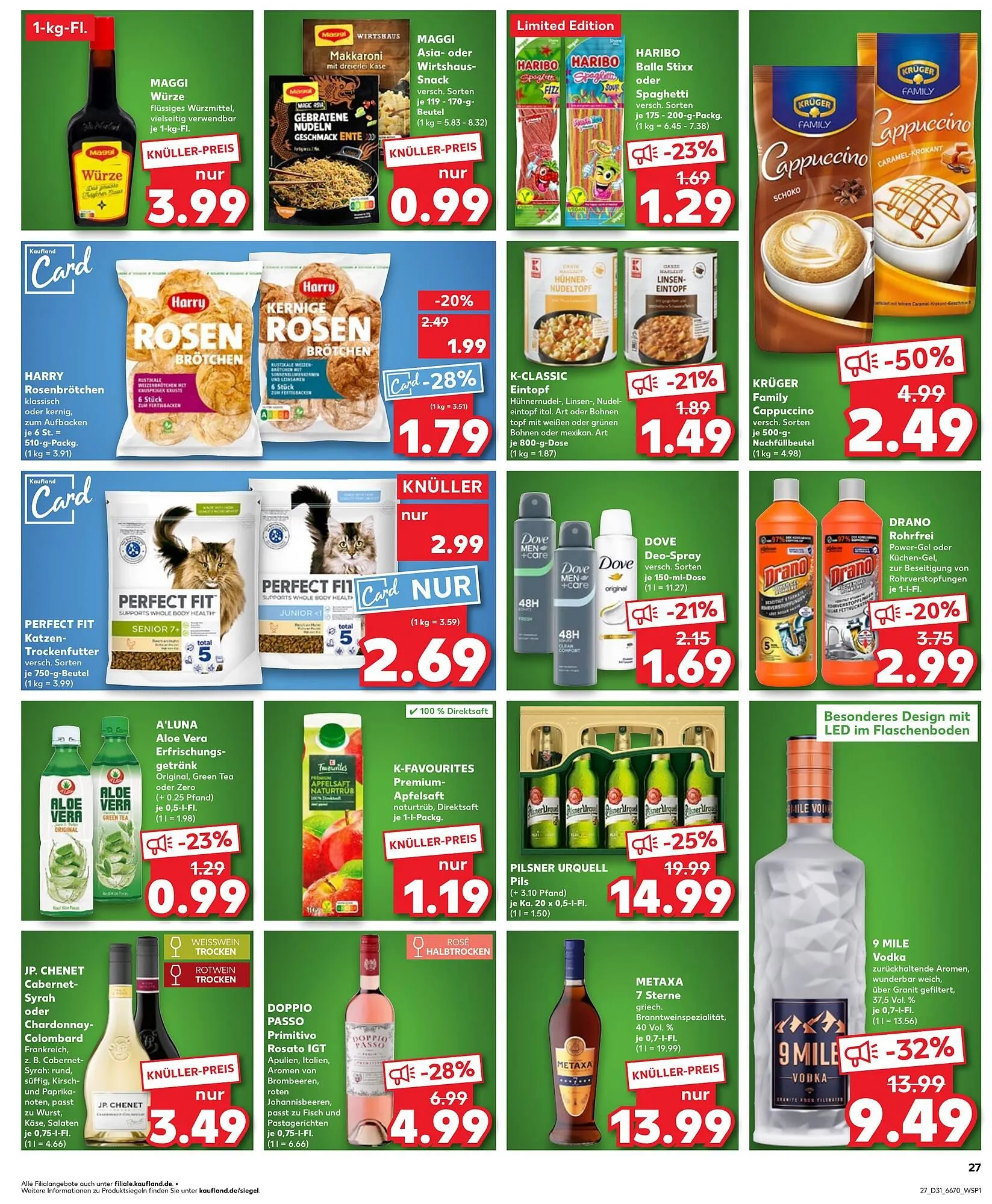 Kaufland Prospekt von 31. Juli bis 6. August 2025 - Prospekt seite 27