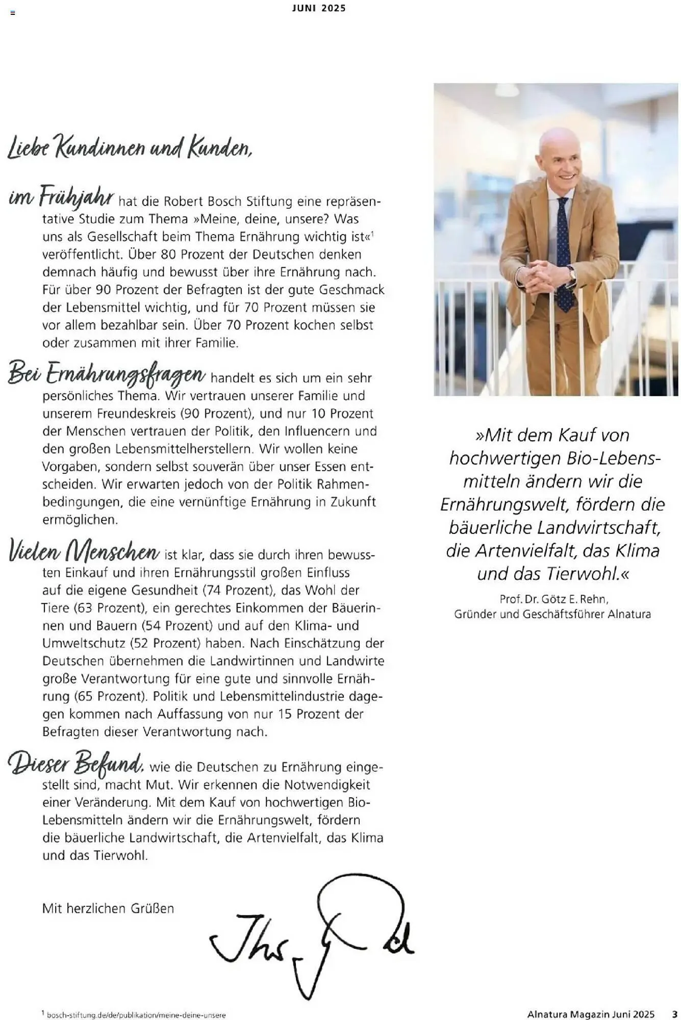 Alnatura Prospekt von 1. Juni bis 30. Juni 2025 - Prospekt seite 3