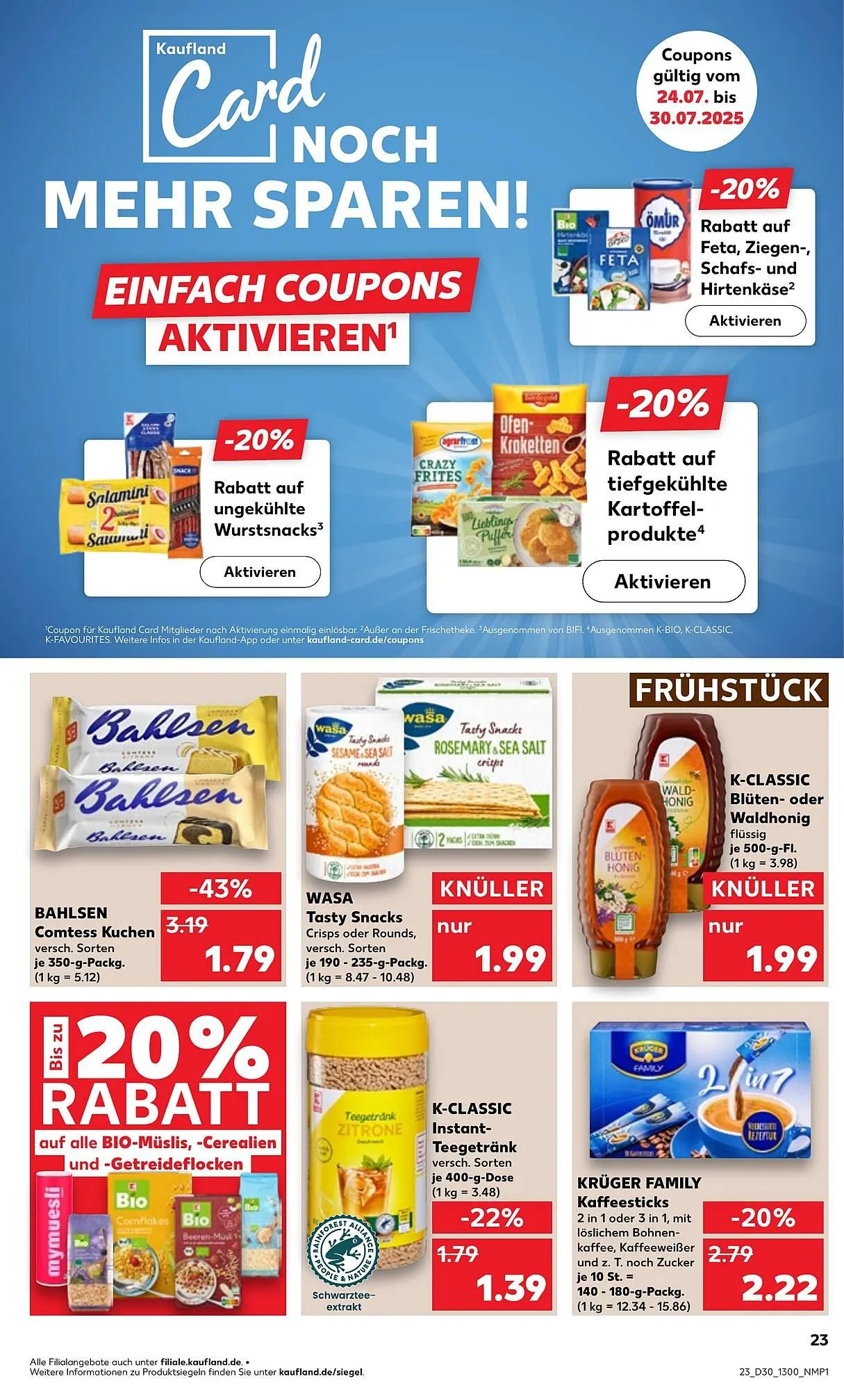 Kaufland Prospekt von 24. Juli bis 30. Juli 2025 - Prospekt seite 23