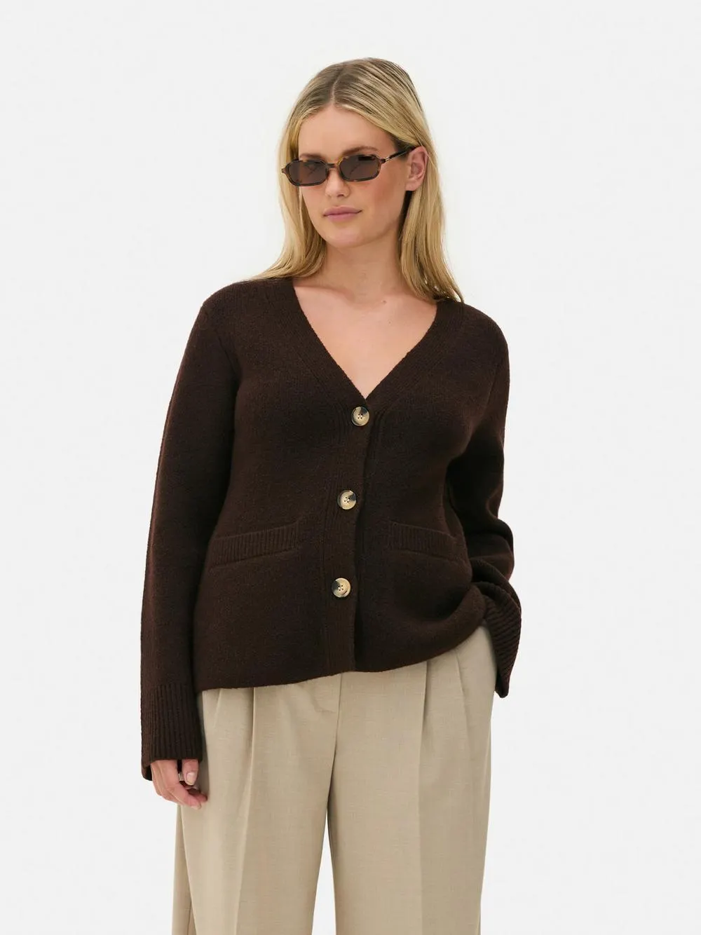 Strukturierter Cardigan