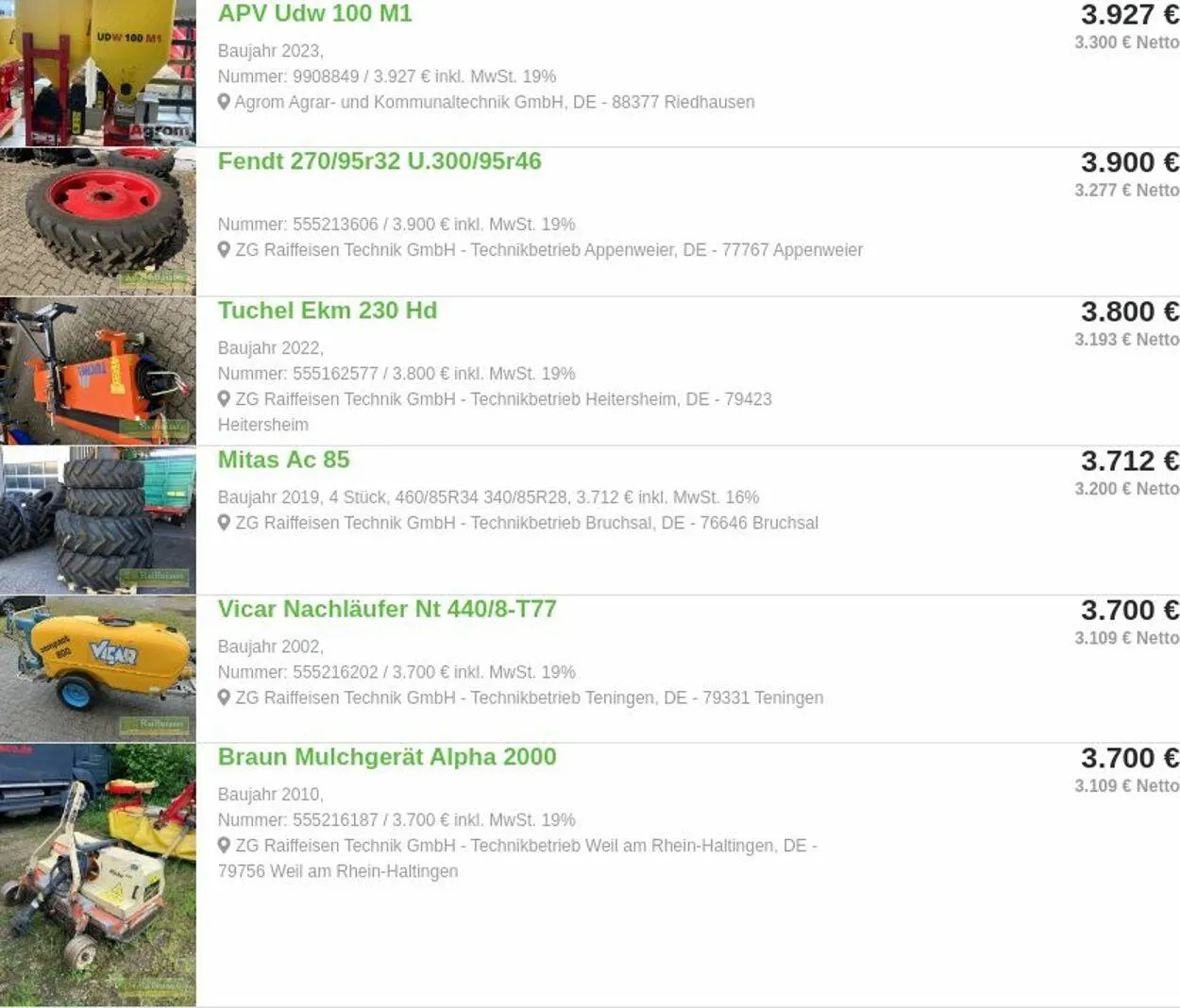 ZG Raiffeisen Aktueller Prospekt von 7. April bis 16. April 2025 - Prospekt seite 31