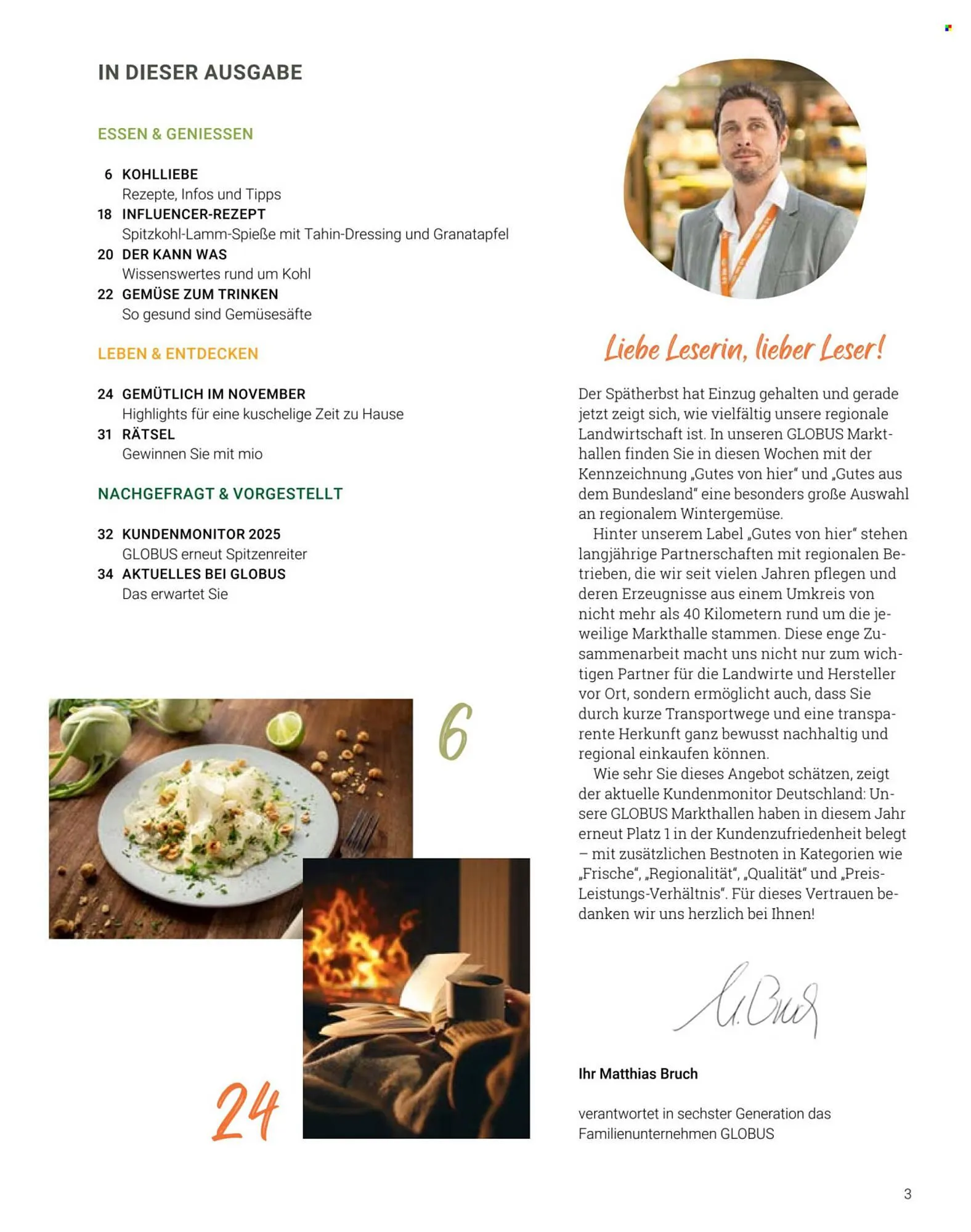 Globus Prospekt von 1. November bis 30. November 2025 - Prospekt seite 3