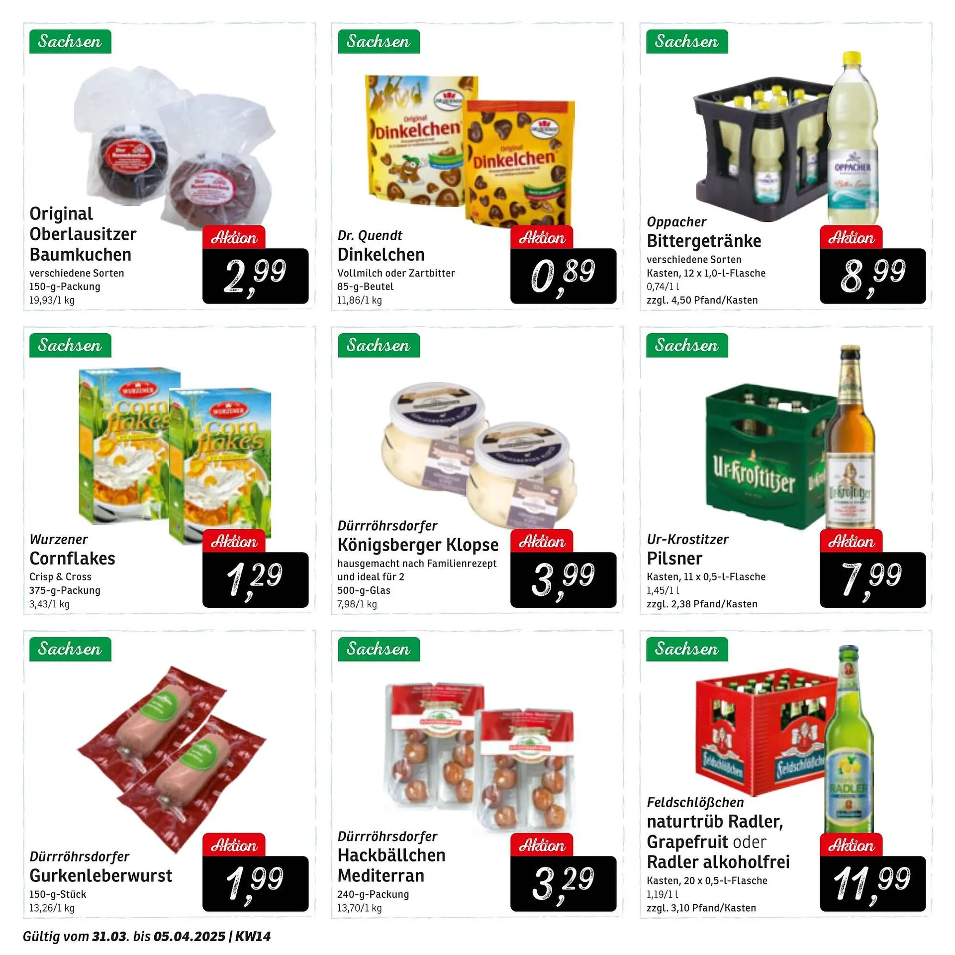 KONSUM Prospekt von 31. März bis 5. April 2025 - Prospekt seite 10