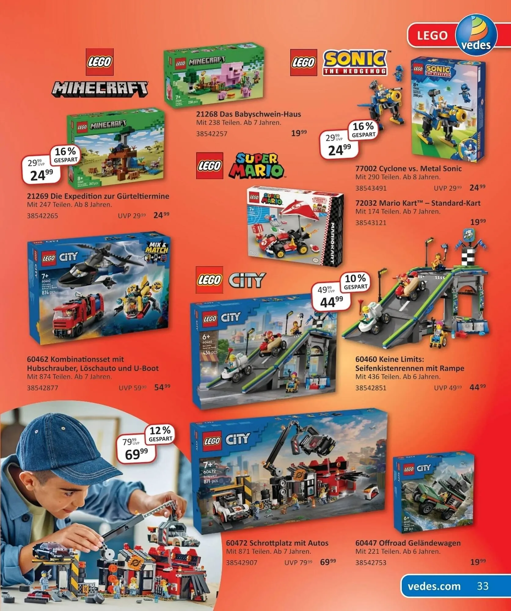 Vedes Prospekt von 5. März bis 1. April 2025 - Prospekt seite 35