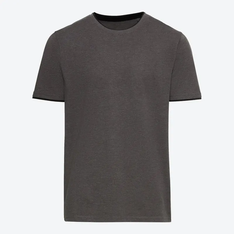 Herren-T-Shirt in Layer-Optik