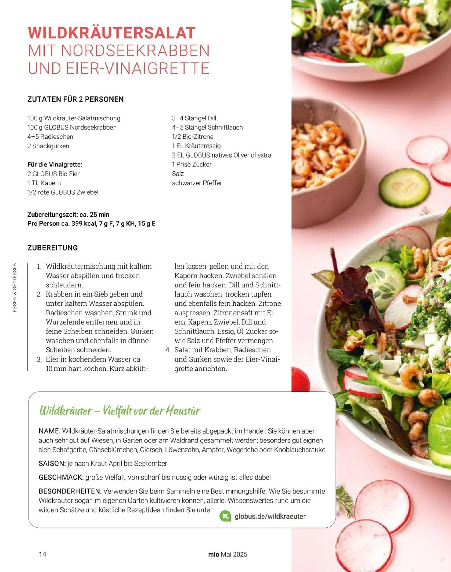 Globus Prospekt von 8. Mai bis 31. Mai 2025 - Prospekt seite 14