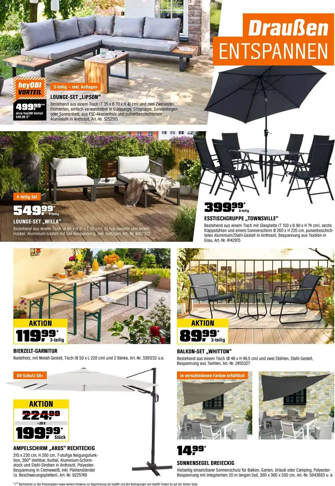 OBI Prospekt von 16. Juni bis 30. Juni 2025 - Prospekt seite 15