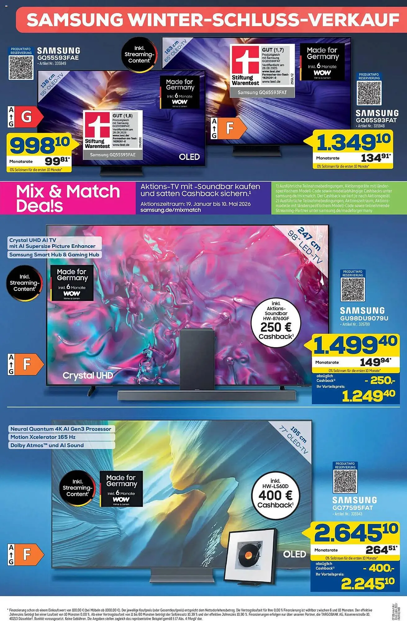 Euronics Berlet Prospekt von 5. Februar bis 11. Februar 2026 - Prospekt seite 3