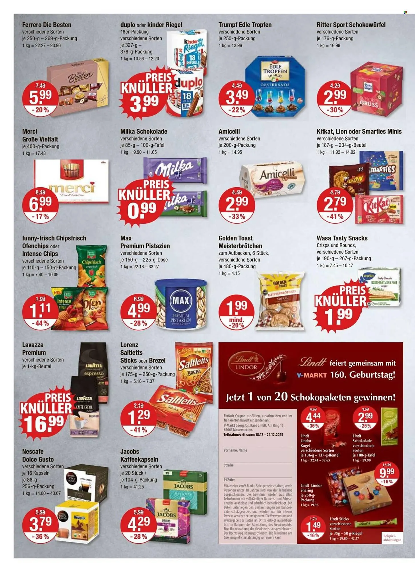 V Markt Prospekt von 18. Dezember bis 24. Dezember 2025 - Prospekt seite 8