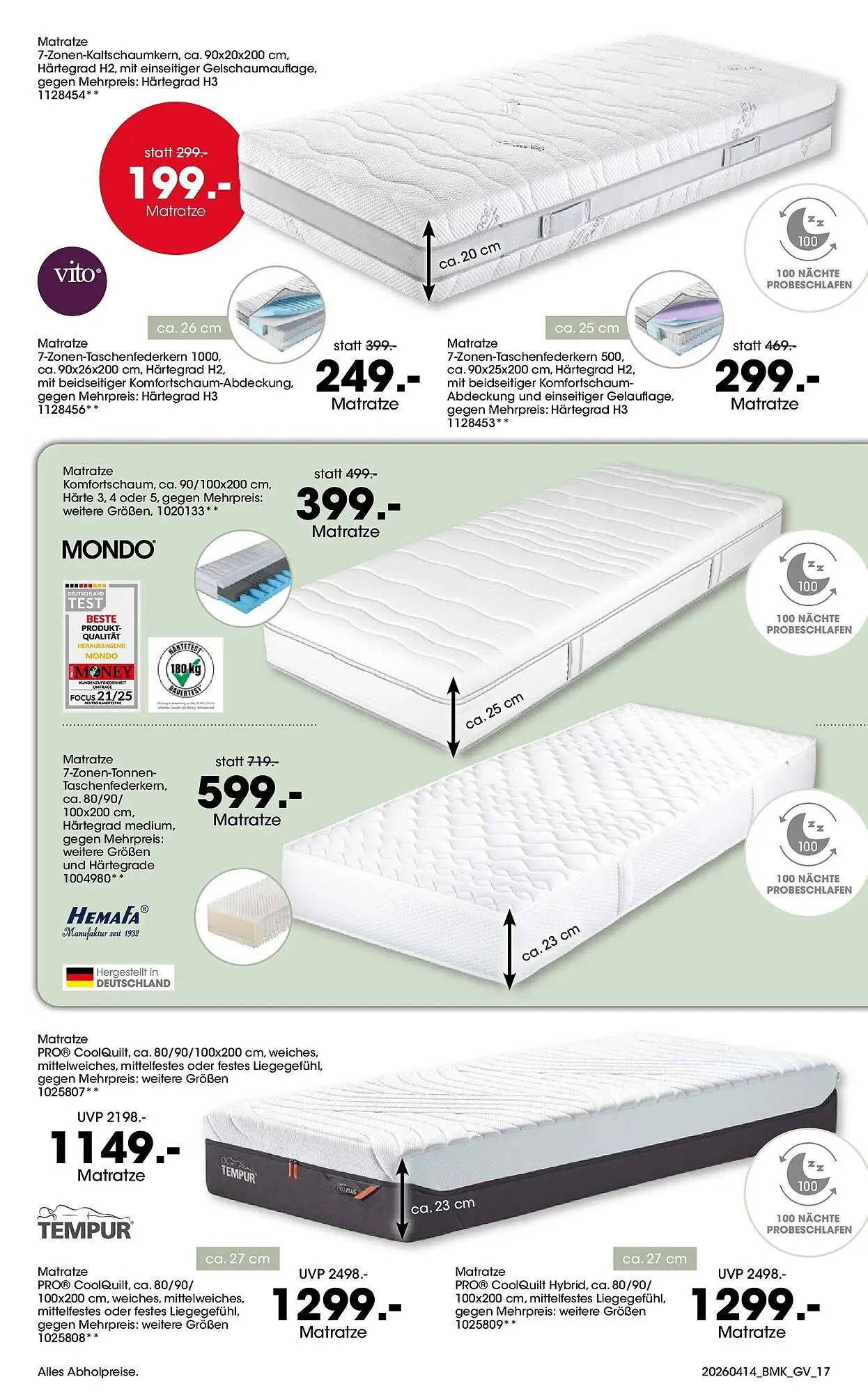 Möbel Martin Prospekt von 13. April bis 30. April 2026 - Prospekt seite 17