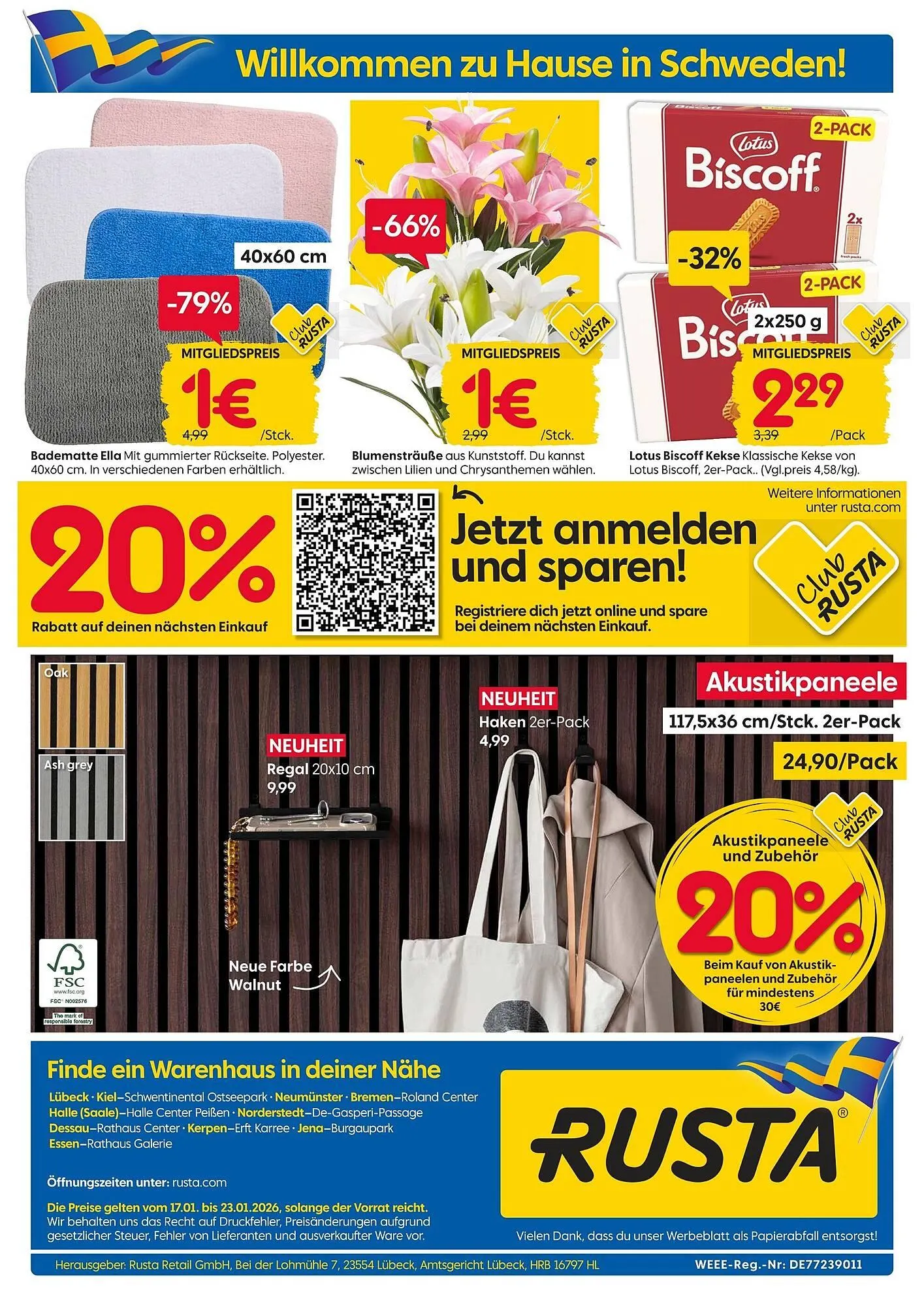 Rusta Prospekt von 17. Januar bis 23. Januar 2026 - Prospekt seite 16