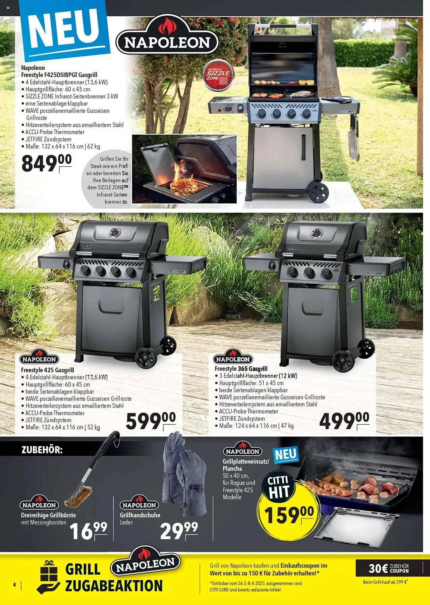 CITTI Markt Prospekt von 26. März bis 8. April 2025 - Prospekt seite 4