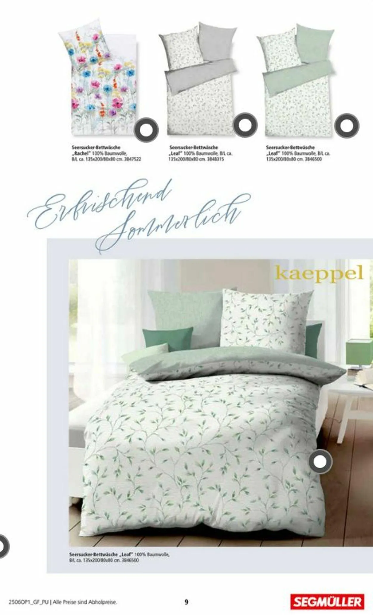 SEGMÜLLER von 31. Mai bis 30. August 2025 - Prospekt seite 9