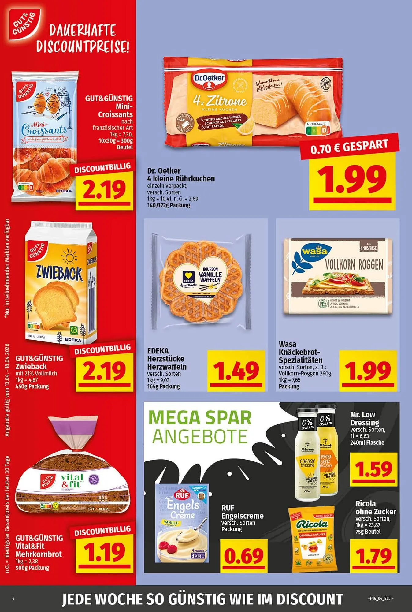 Elli Markt Prospekt von 13. April bis 18. April 2026 - Prospekt seite 4