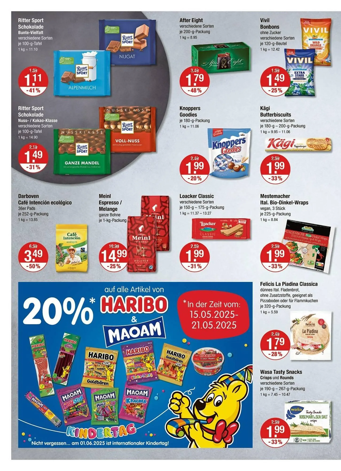V Markt Prospekt von 15. Mai bis 21. Mai 2025 - Prospekt seite 8