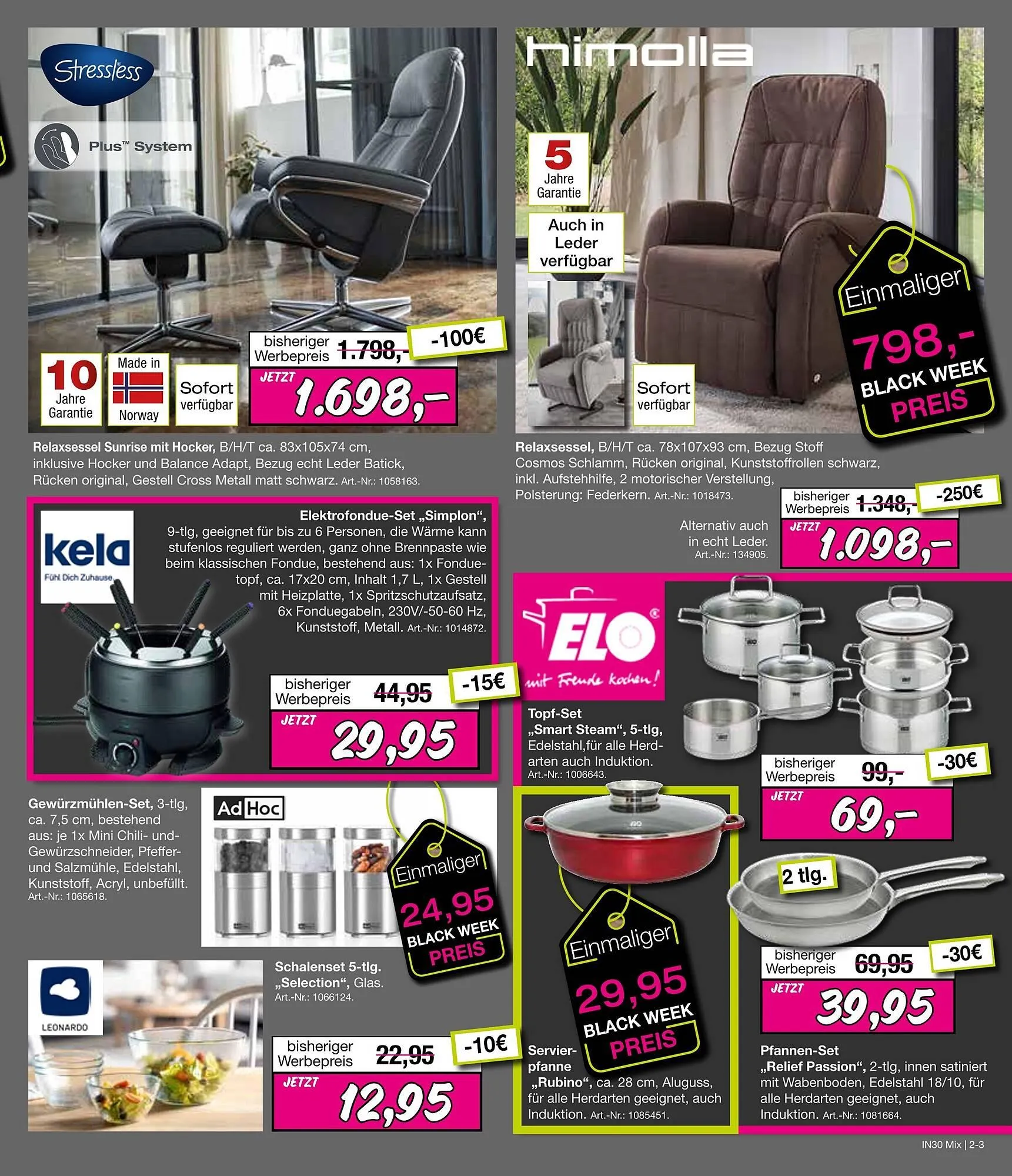 Möbel Inhofer Prospekt von 12. November bis 29. November 2025 - Prospekt seite 3