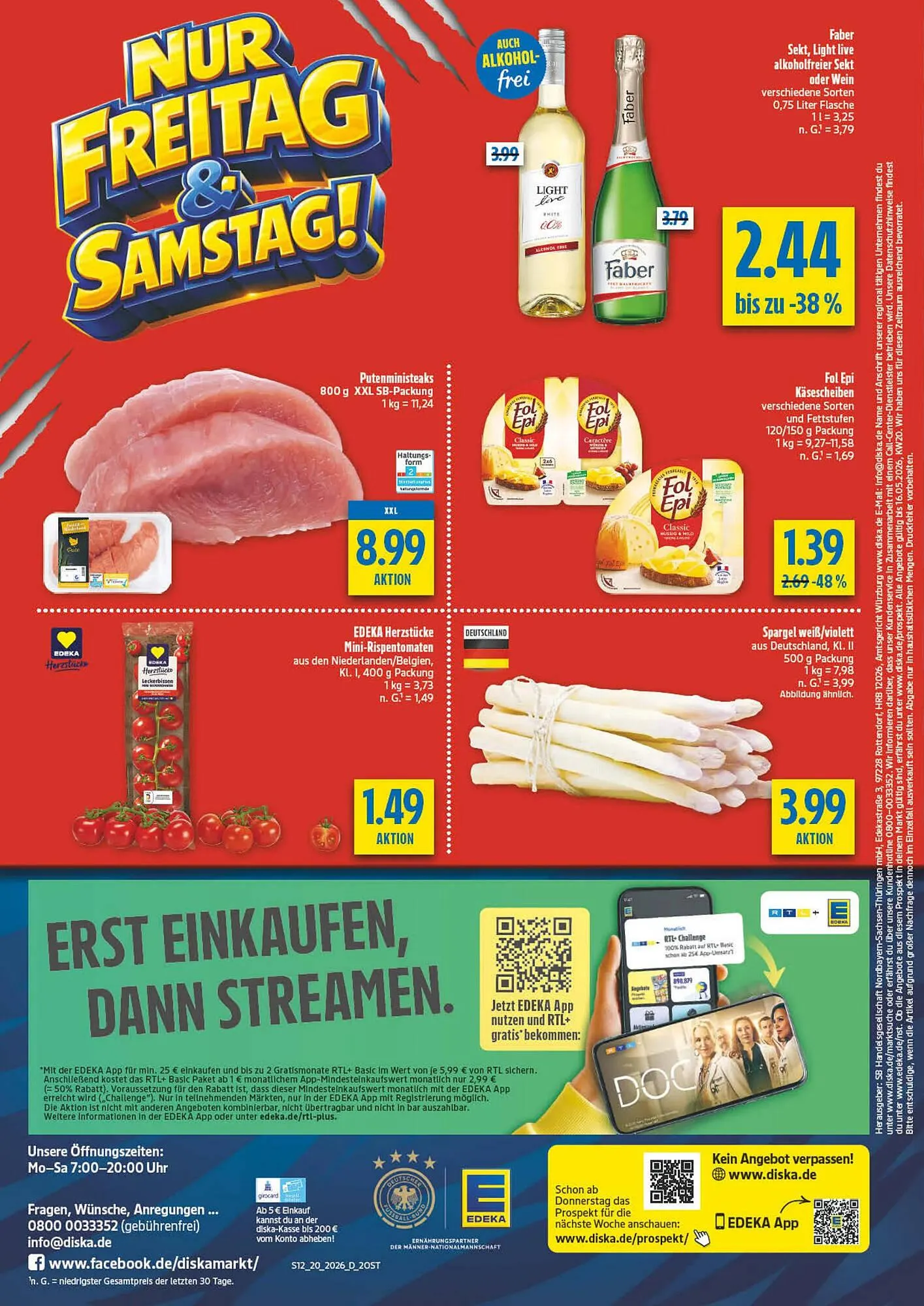 Diska Prospekt von 11. Mai bis 16. Mai 2026 - Prospekt seite 12