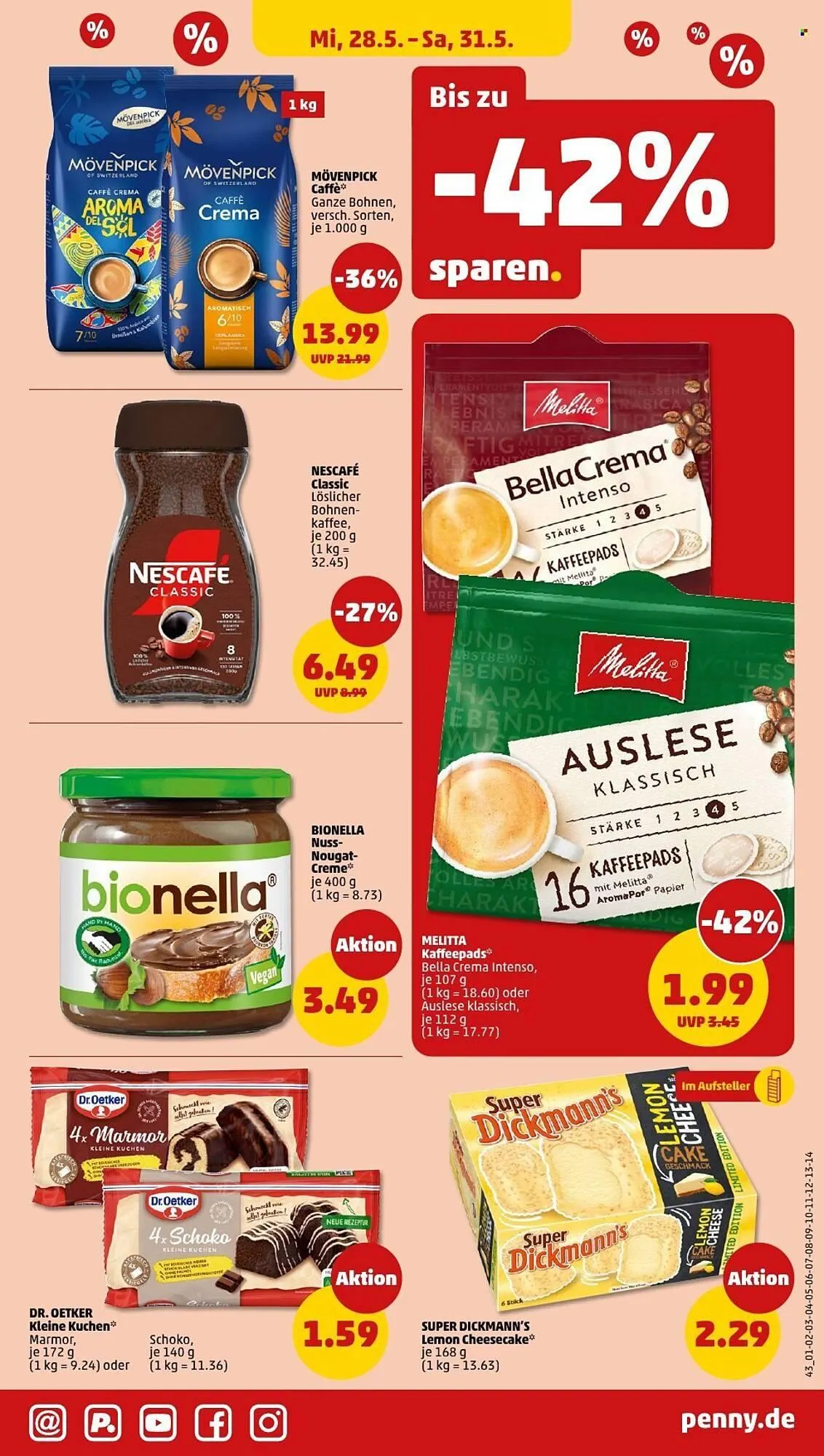 PENNY Prospekt von 26. Mai bis 31. Mai 2025 - Prospekt seite 43