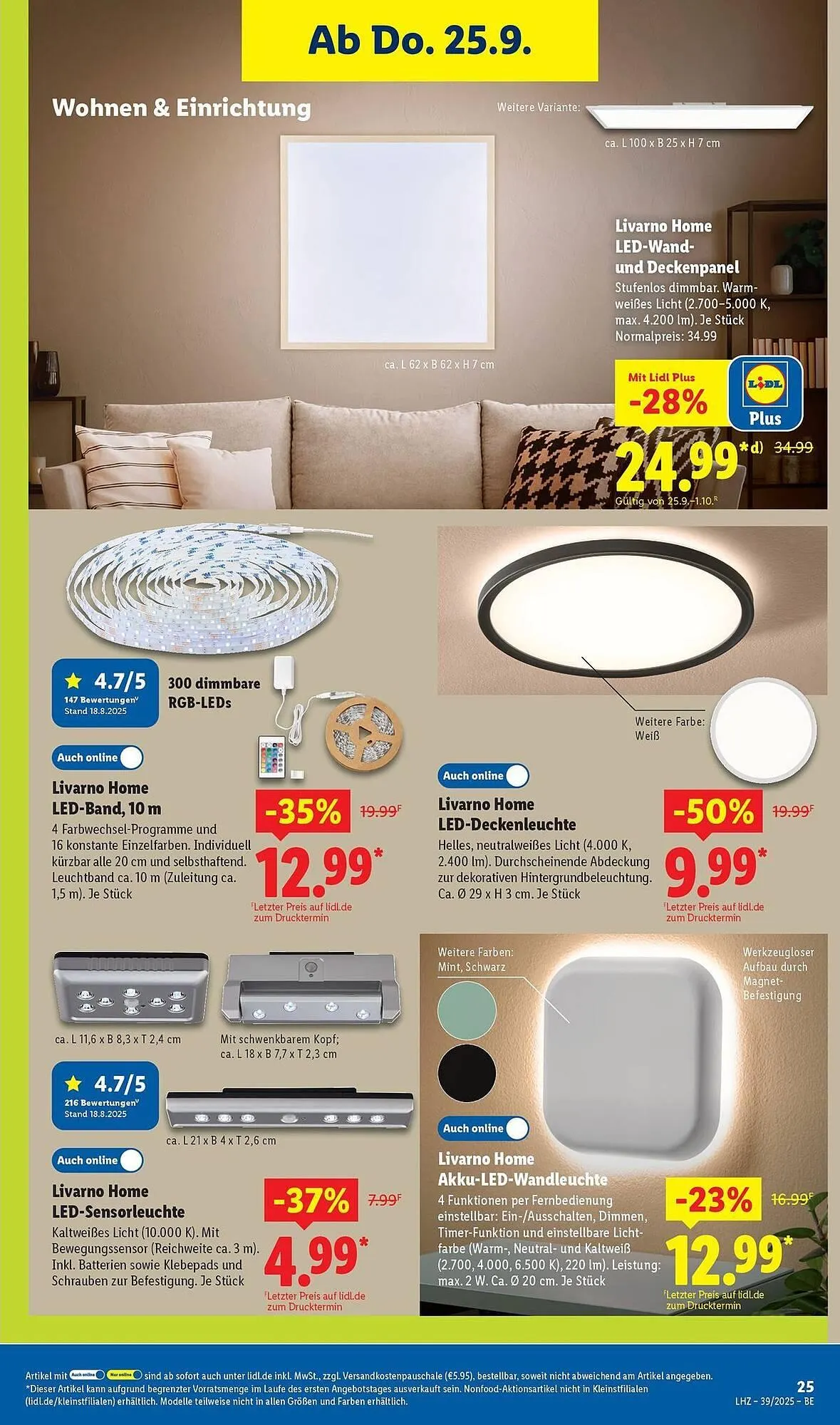 Lidl Prospekt von 22. September bis 27. September 2025 - Prospekt seite 23