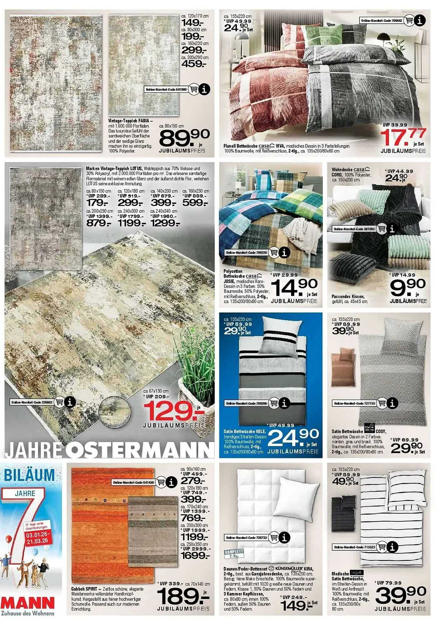 Ostermann Prospekt von 2. Januar bis 16. Januar 2026 - Prospekt seite 7