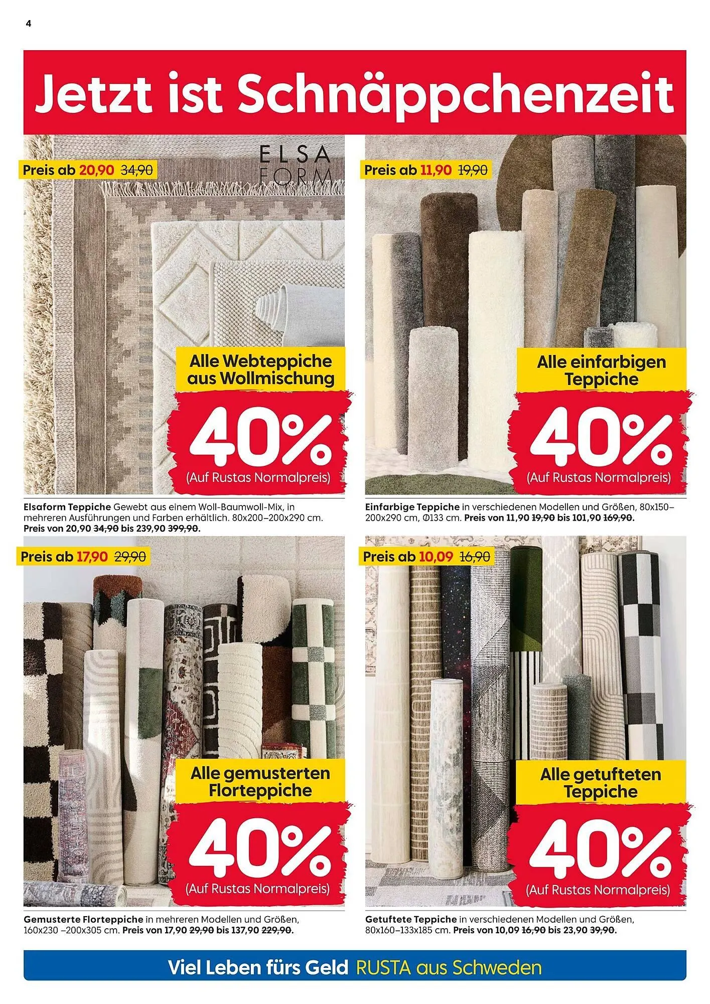 Rusta Prospekt von 11. Oktober bis 18. Oktober 2025 - Prospekt seite 4