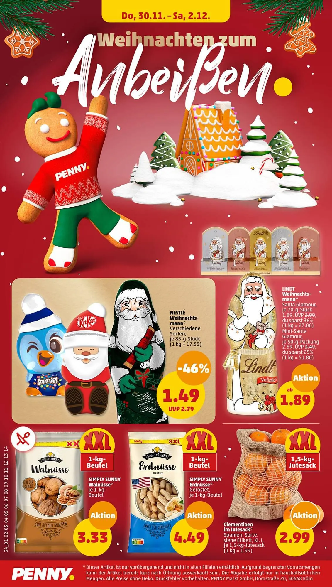 Penny Duitsland Folder van 27 november tot 2 december 2023 - Folder pagina 30