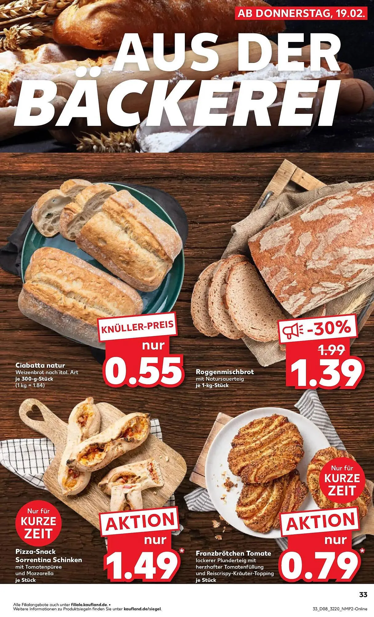 Kaufland Prospekt von 22. Februar bis 25. Februar 2026 - Prospekt seite 33